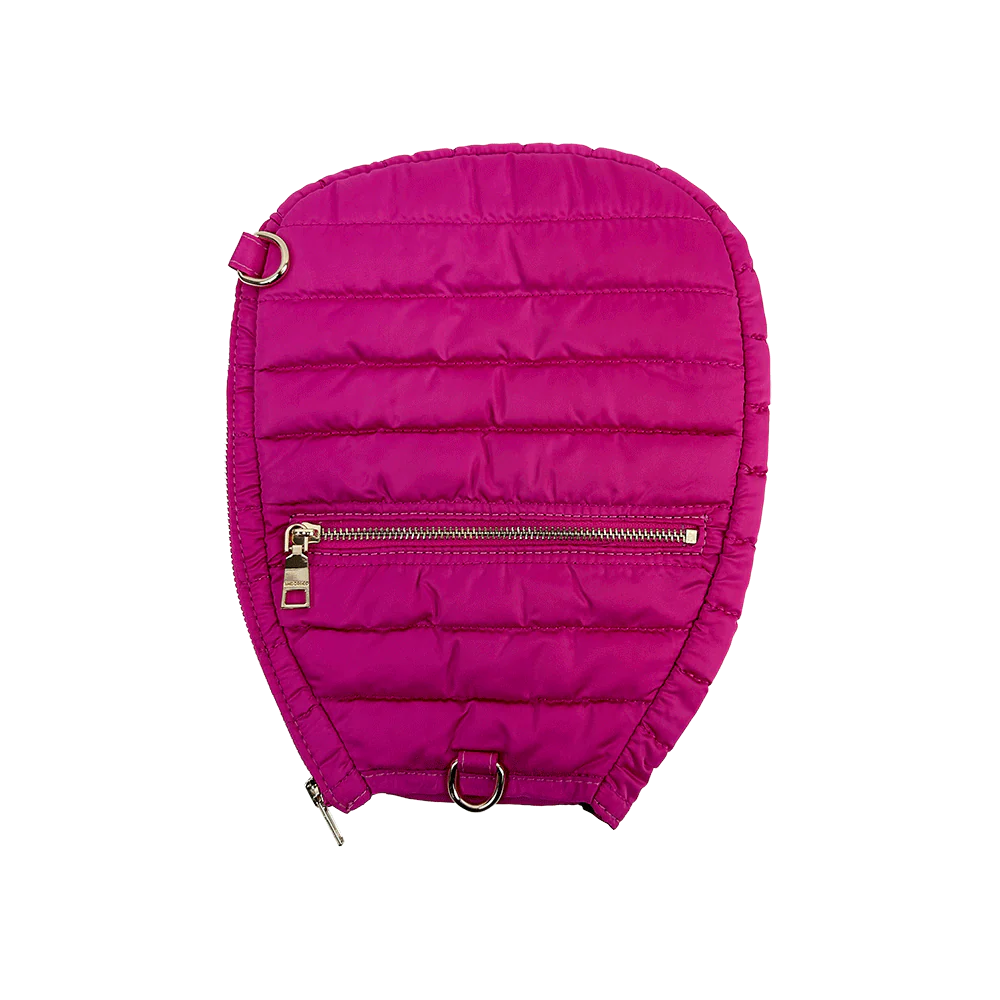 Poppy Quilted Puffer Pickleball Paddle Cover - Assorted - Image 6