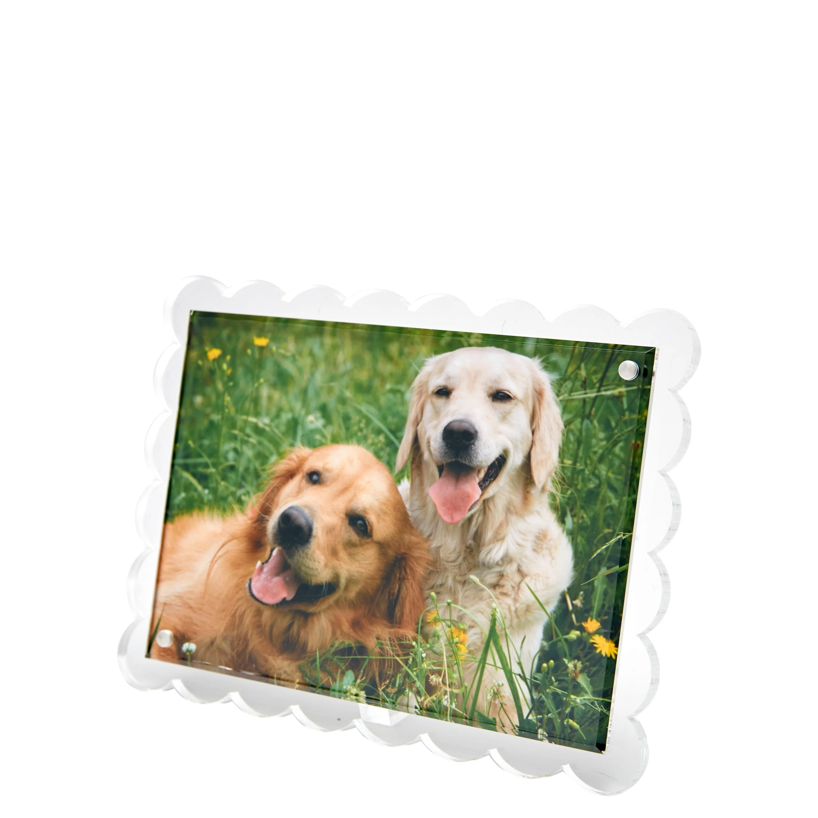 Scallop Frame 5x7 / 4x6 - Clear - Image 2