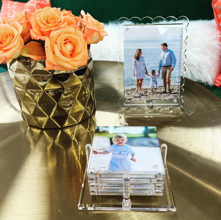 Scallop Frame 5x7 / 4x6 - Clear - Image 3