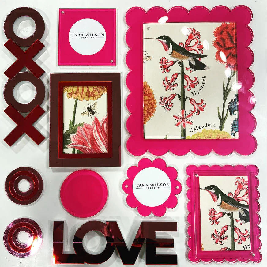 Scallop Frame - 8 X 10 - Pink - Image 3