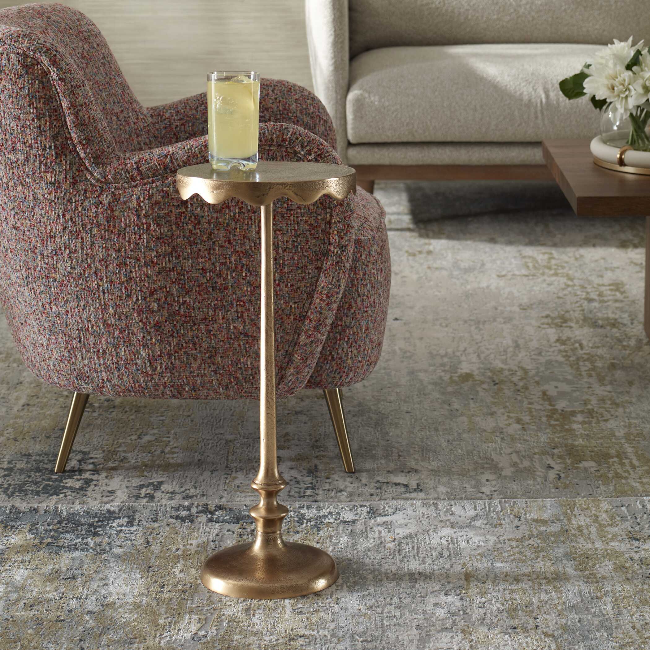 Scalloped Accent Table - Image 2