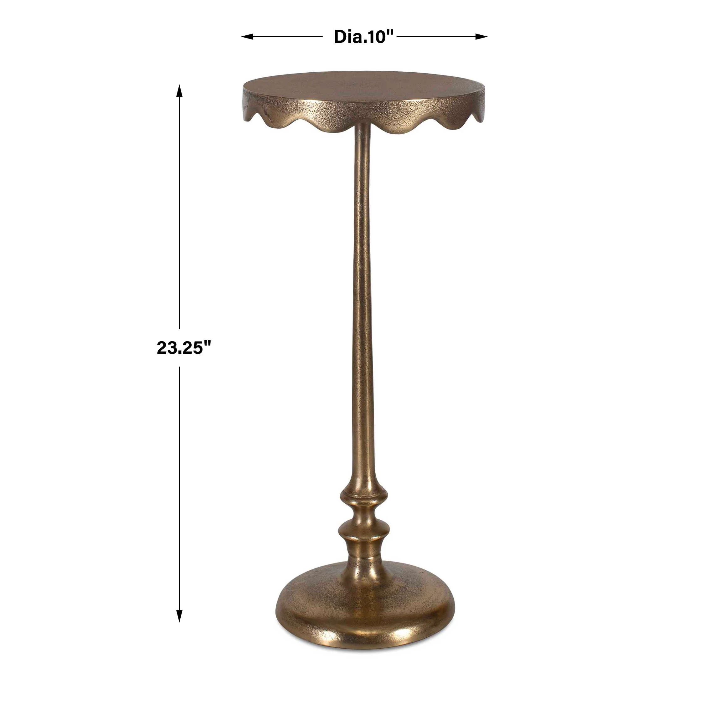 Scalloped Accent Table - Image 3