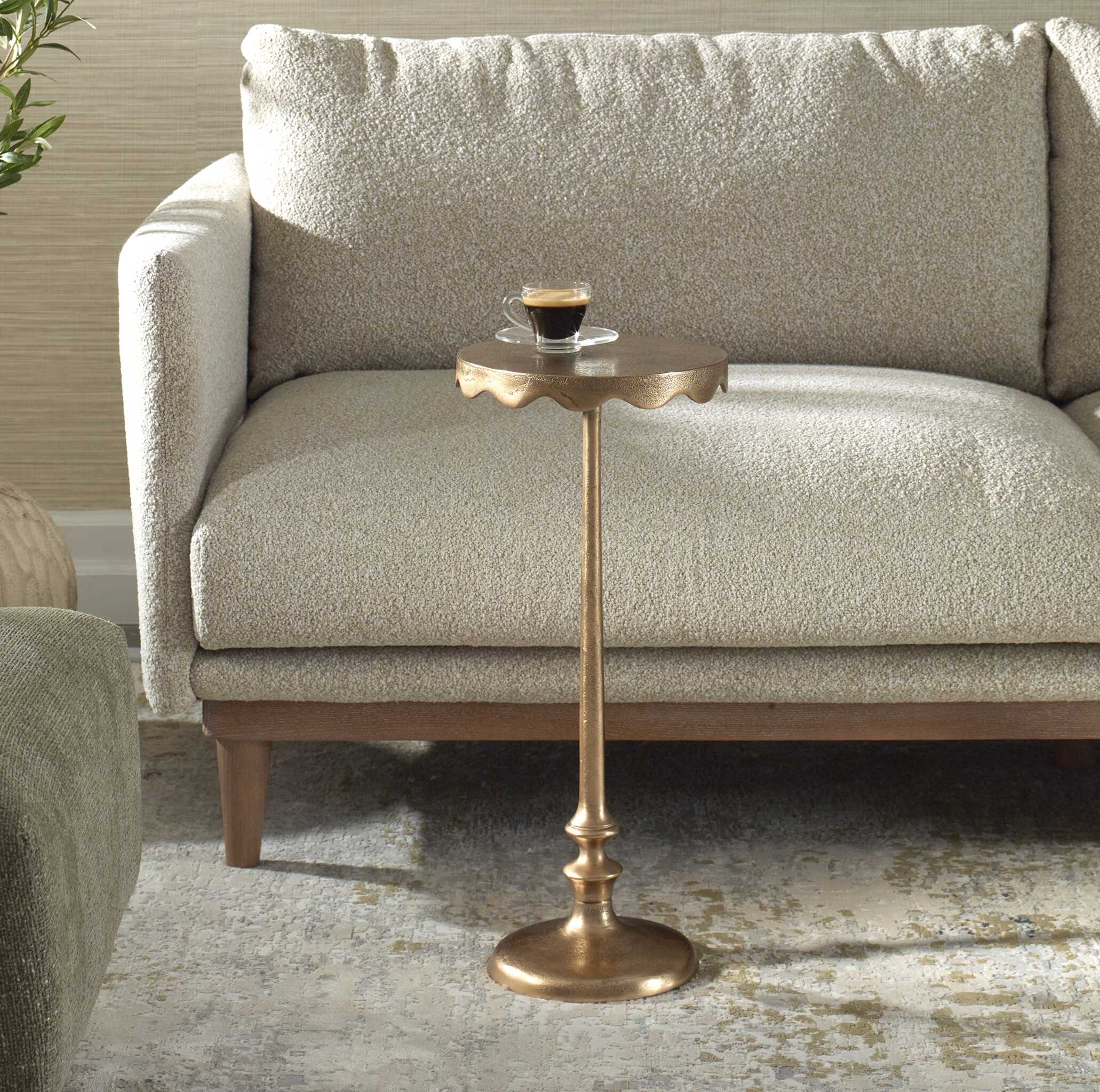 Scalloped Accent Table - Image 4
