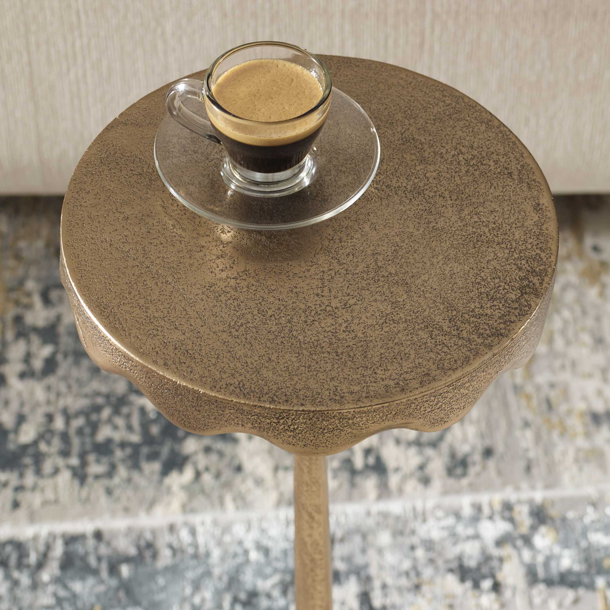 Scalloped Accent Table - Image 7