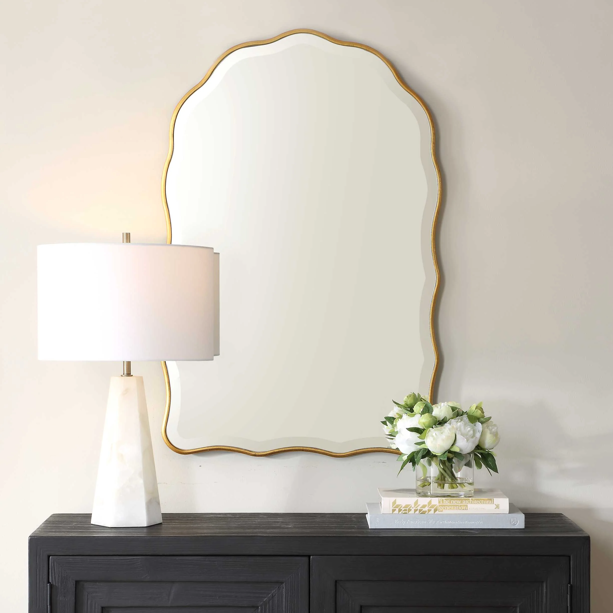 Scalloped Arch Mirror - Image 2
