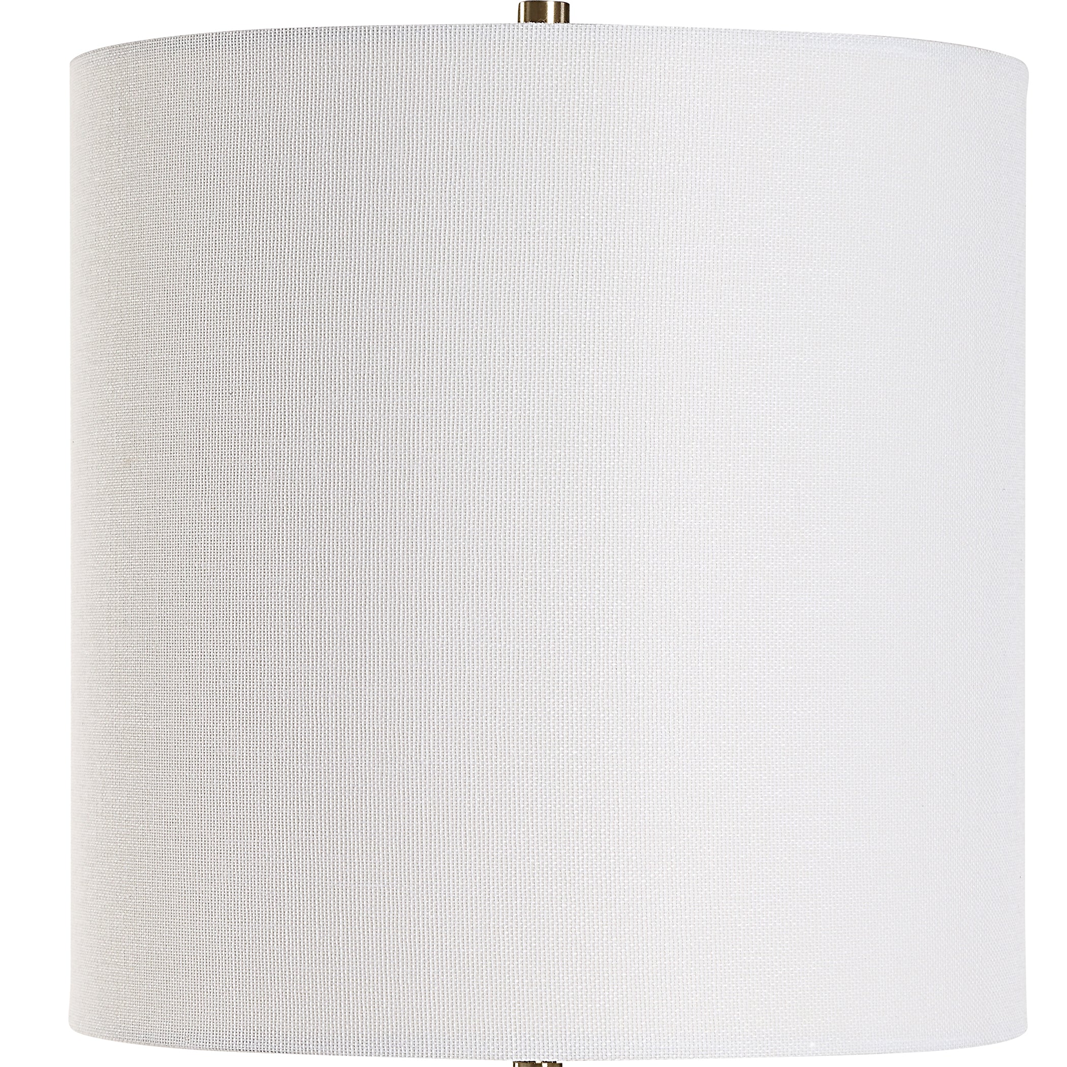 Slender Antique Brass Buffet Lamp - Image 5