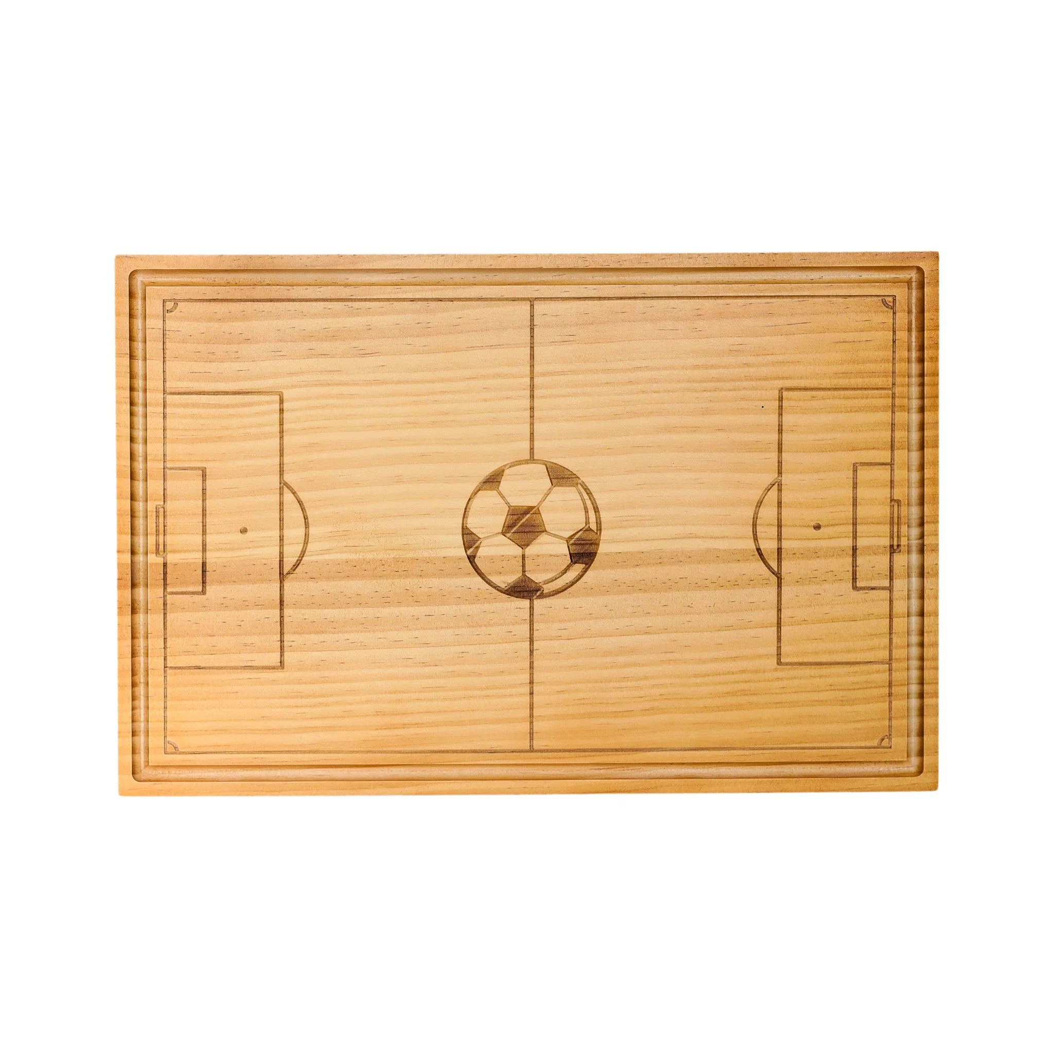 Soccer Field Wood Board, 18" x 12"