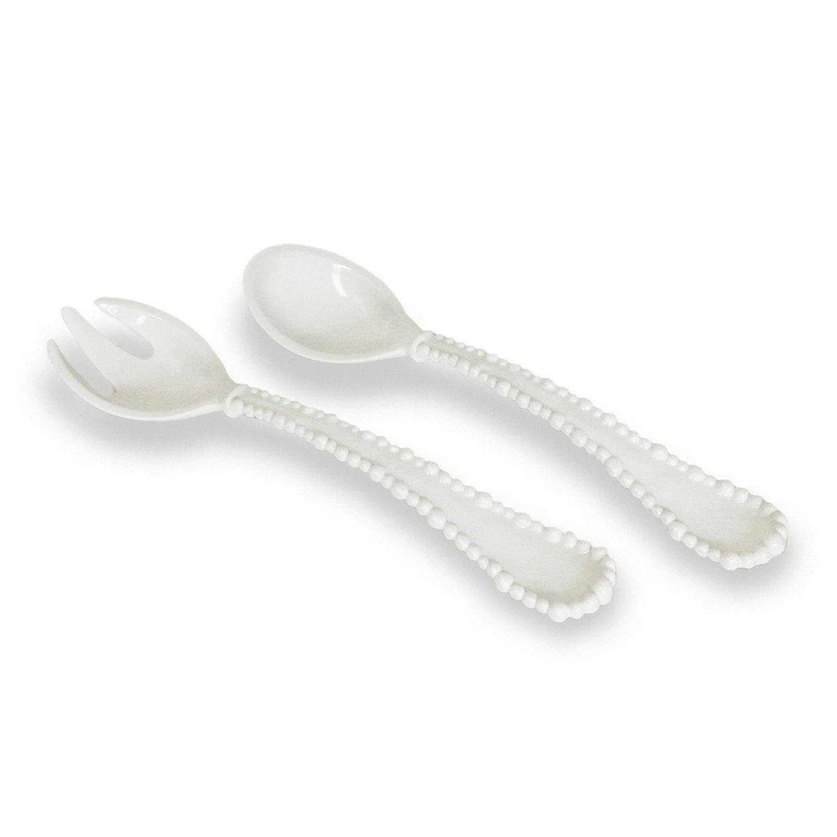 Beatriz Ball Vida Alegria Salad Servers White