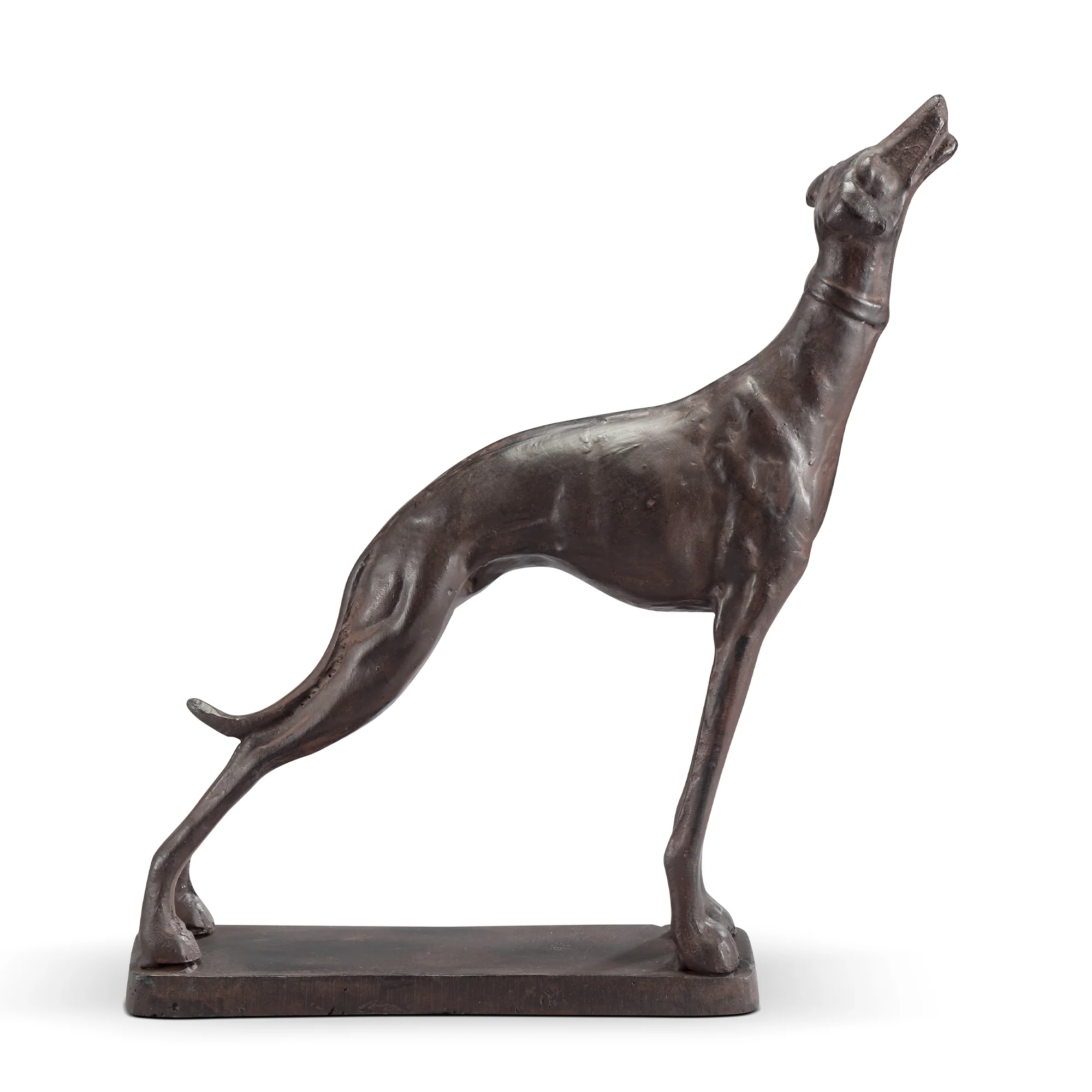 Baying Greyhound Sculpture - Image 2