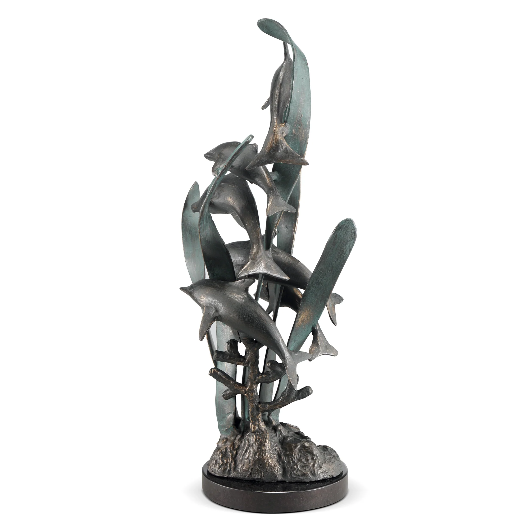 Dolphin Sextet Sculpture - Image 2