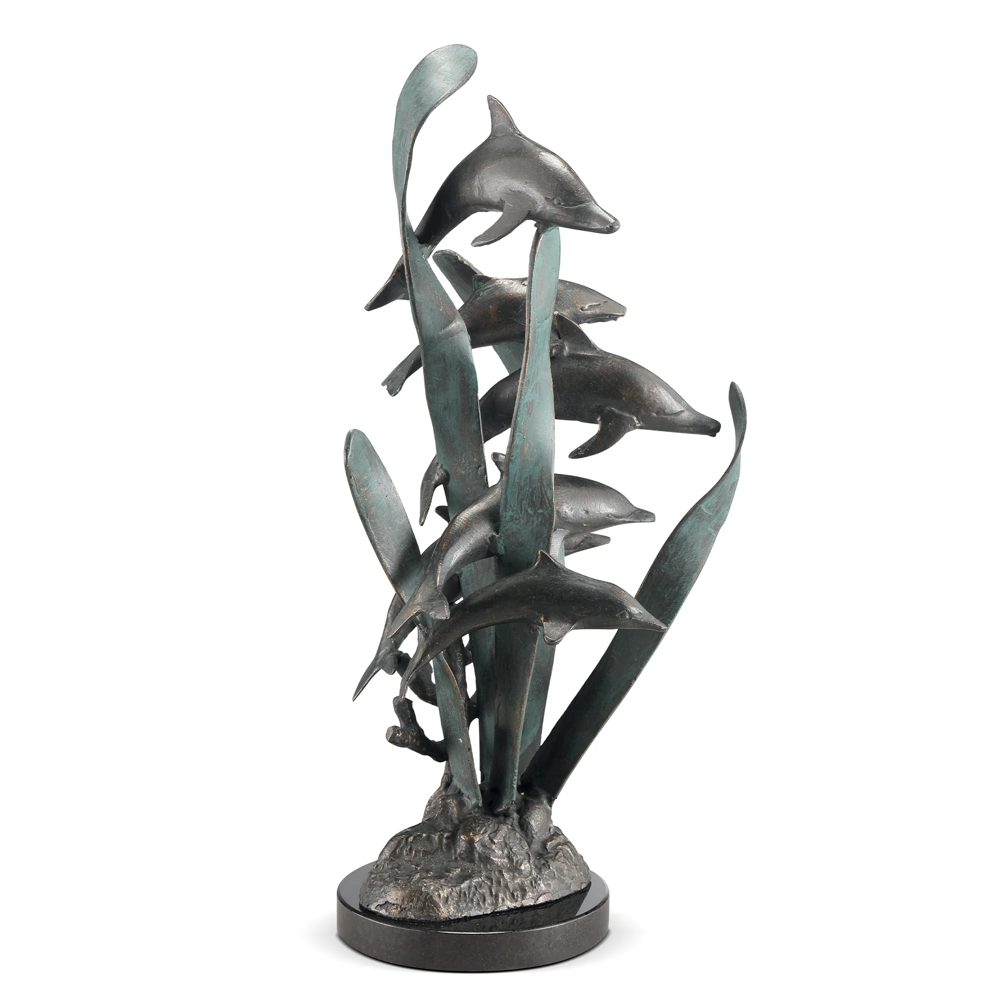 Dolphin Sextet Sculpture - Image 4