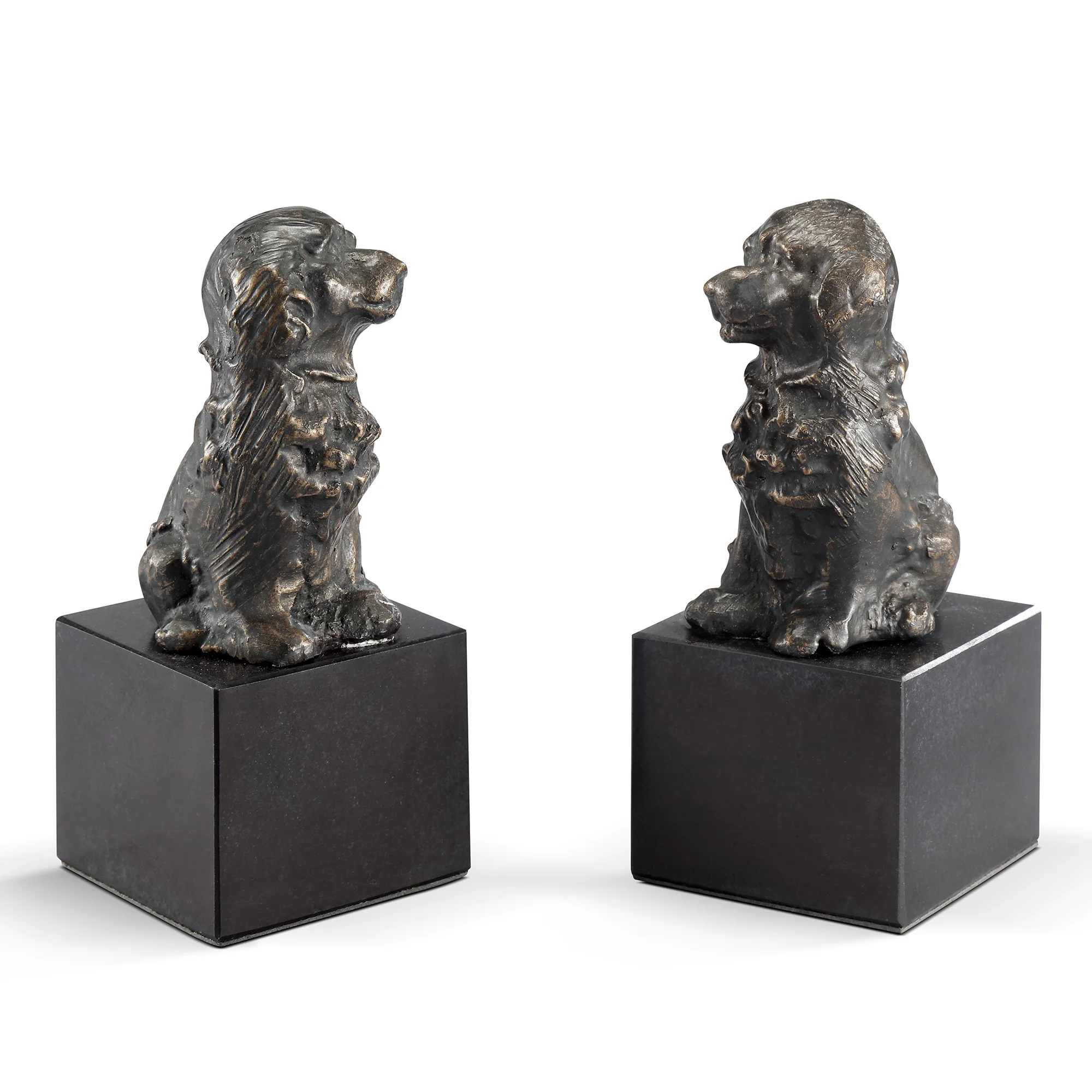 Happy Puppies Bookends - Image 3
