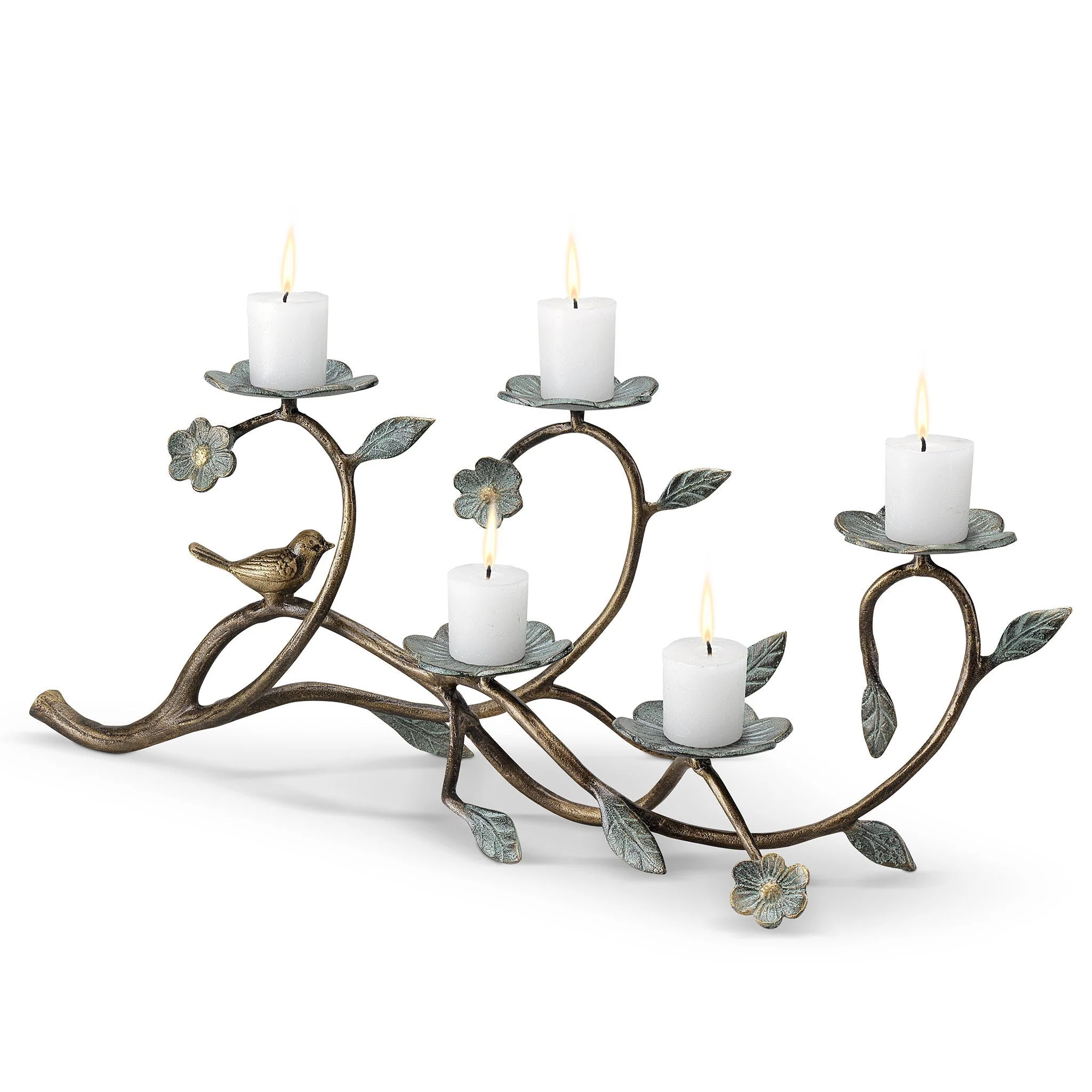 Bird and Flowers Candelabra - Image 2