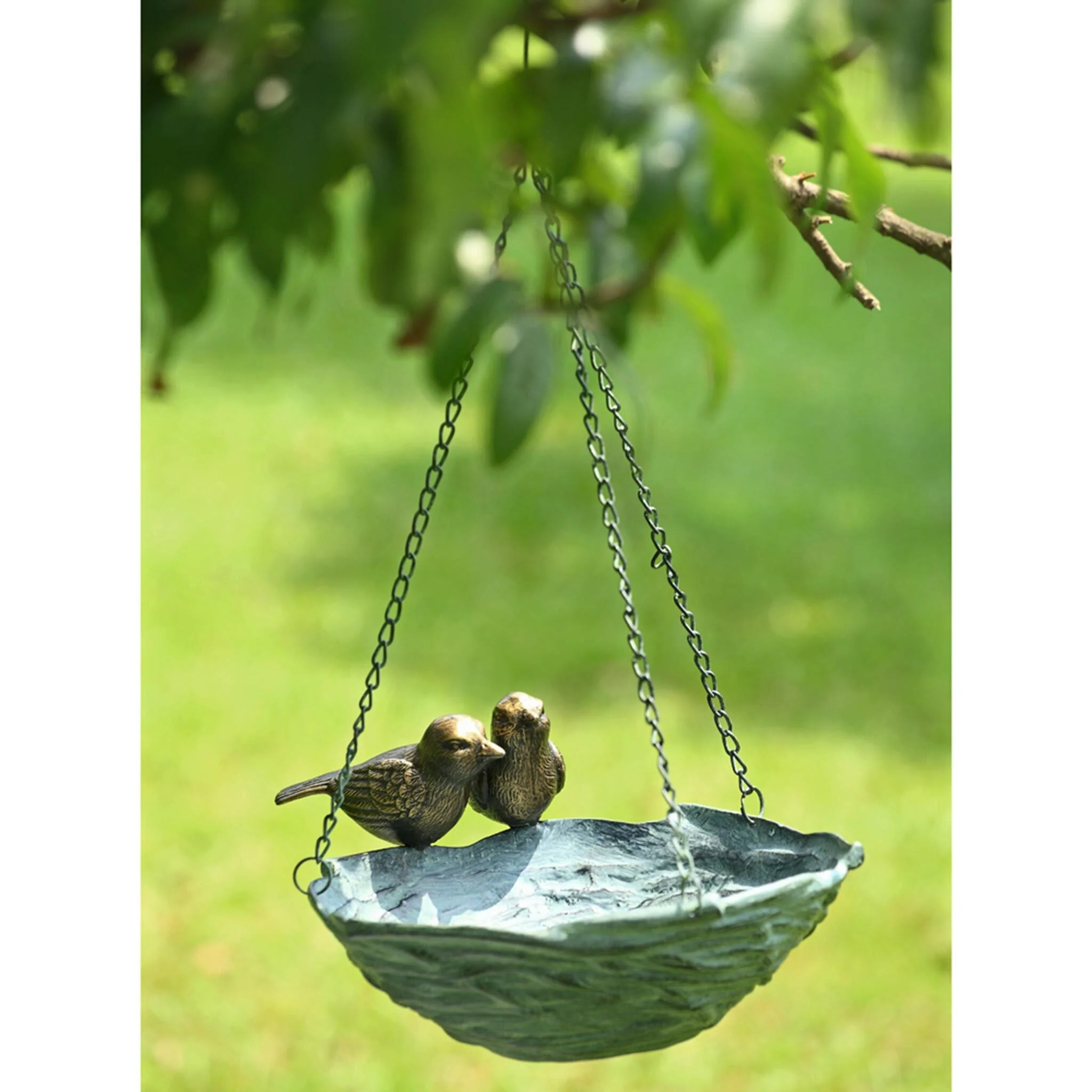Bird and Nest Hanging Birdfeeder