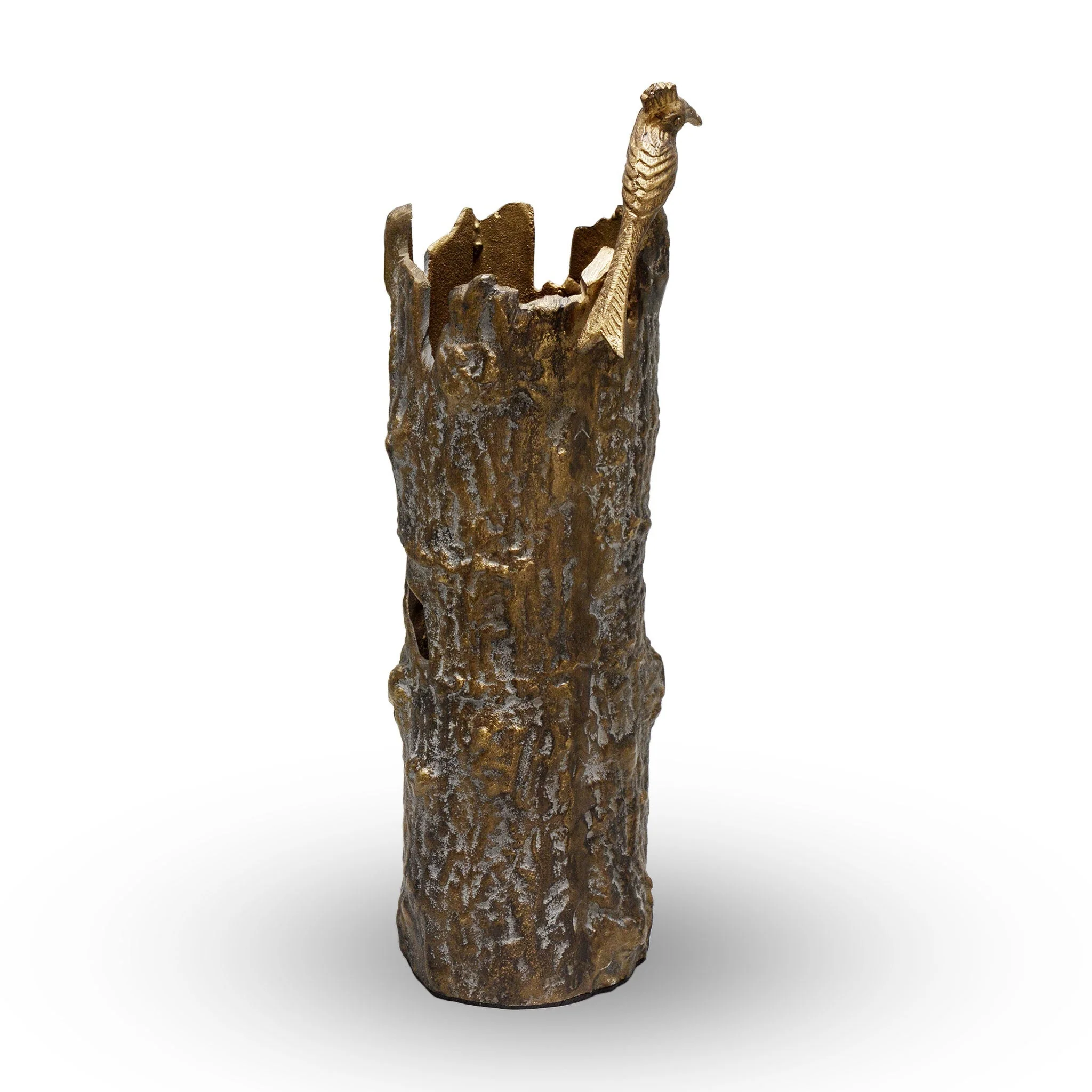 Bird and Tree Trunk Vase - Image 2