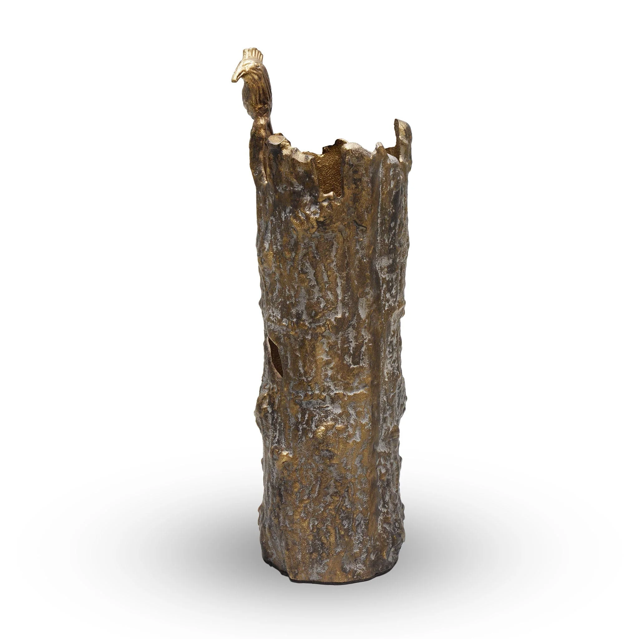 Bird and Tree Trunk Vase - Image 3