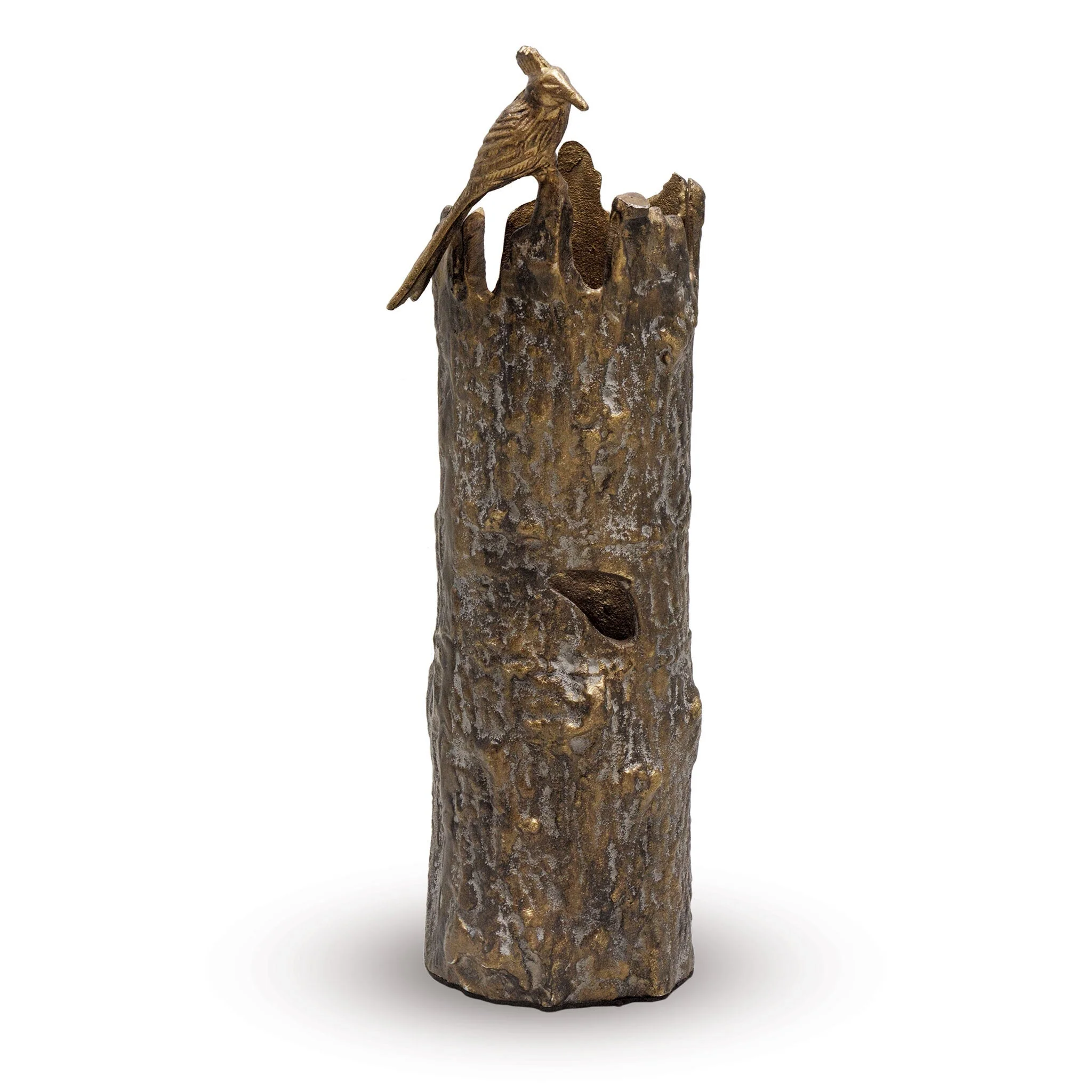 Bird and Tree Trunk Vase - Image 4