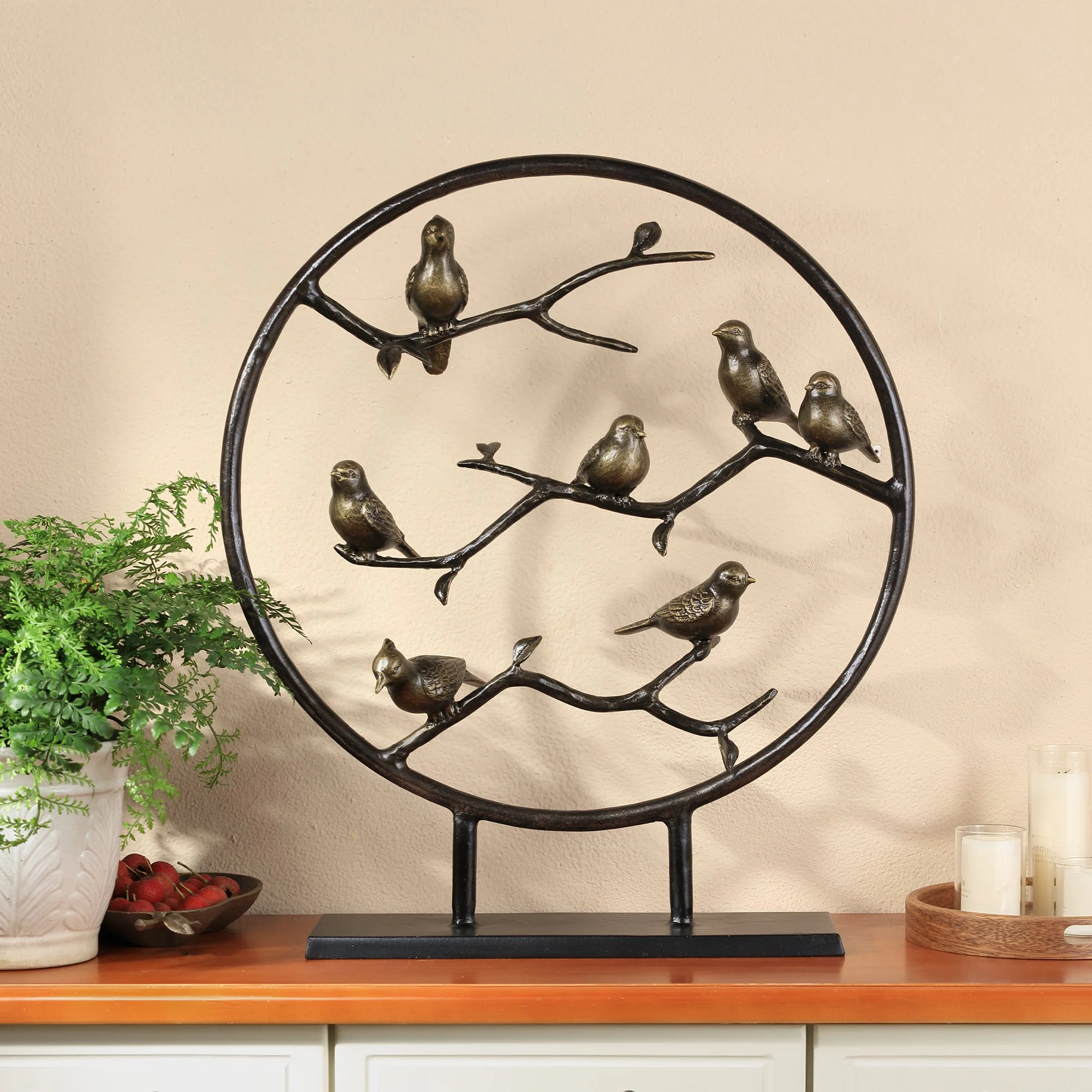 Birds and Branches Desktop Decor