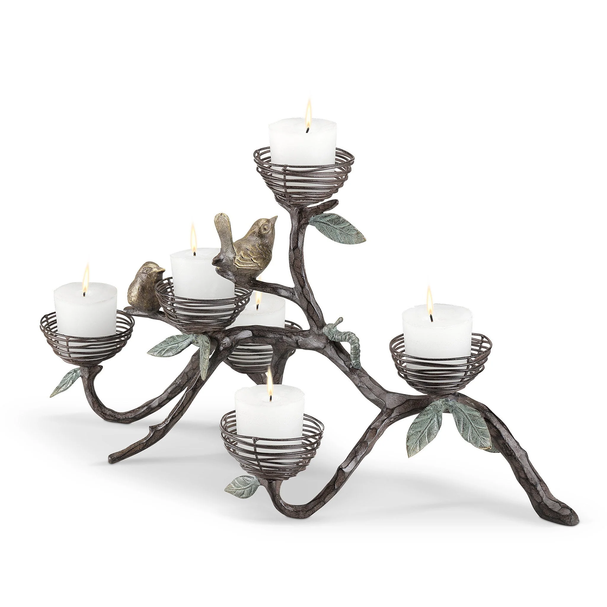 Birds and Nests Candelabra - Image 4