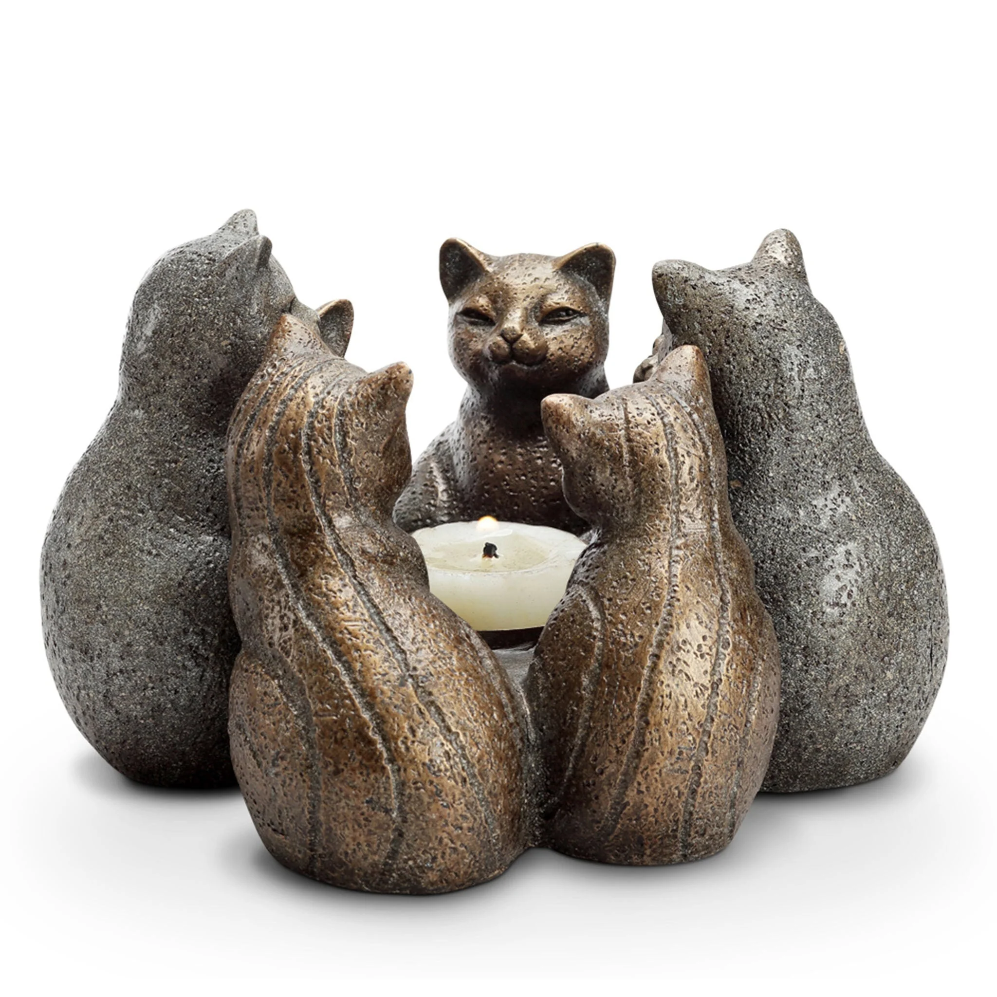 Cat Gathering Candleholder - Image 3
