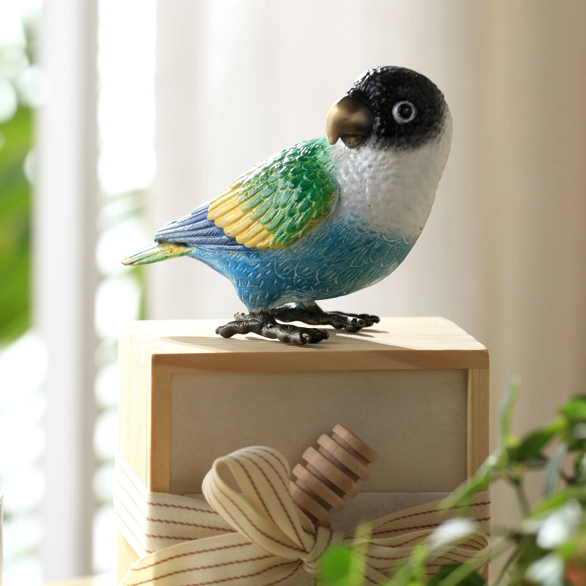 Colorful Black Headed Parrot