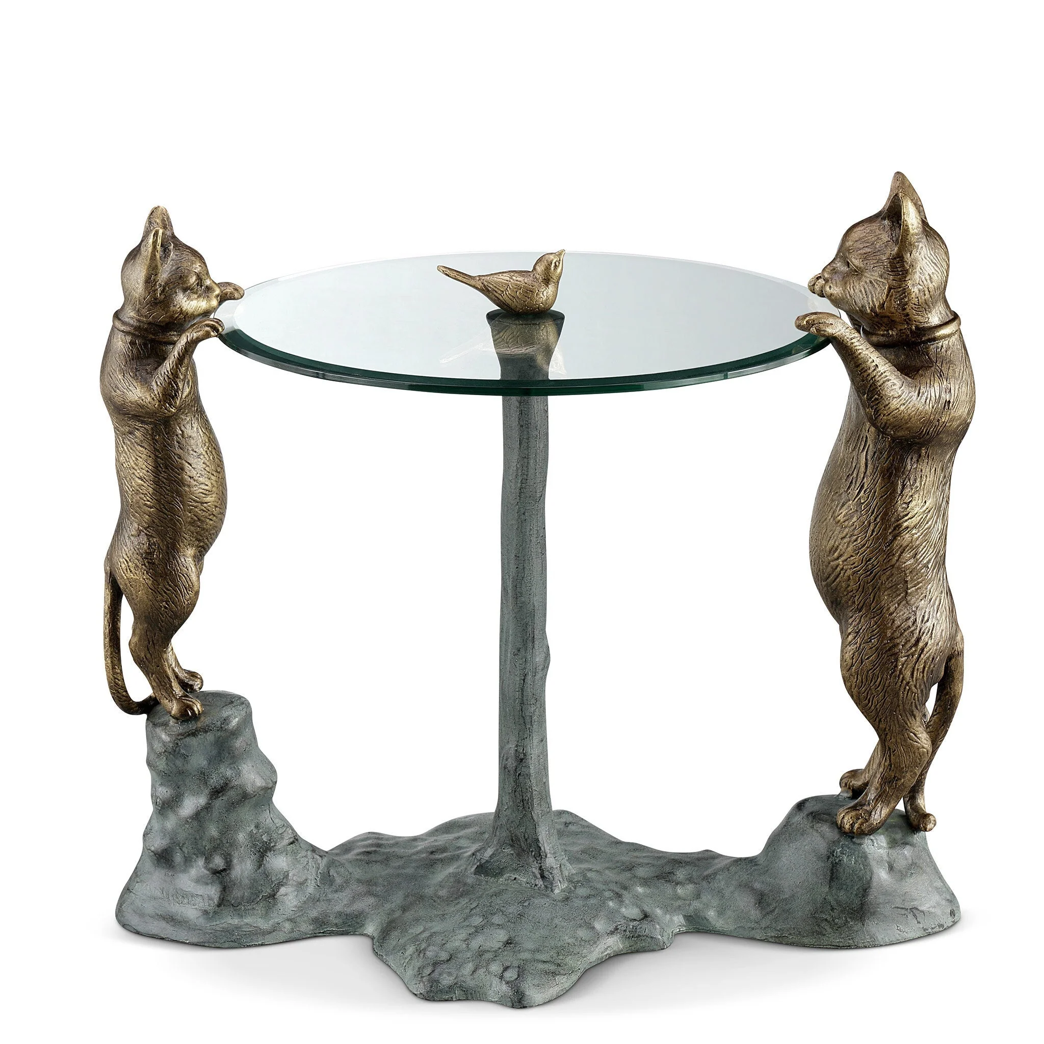 Curious Cats End Table