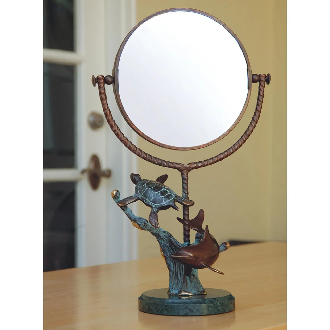 Dolphin & Turtle Mirror