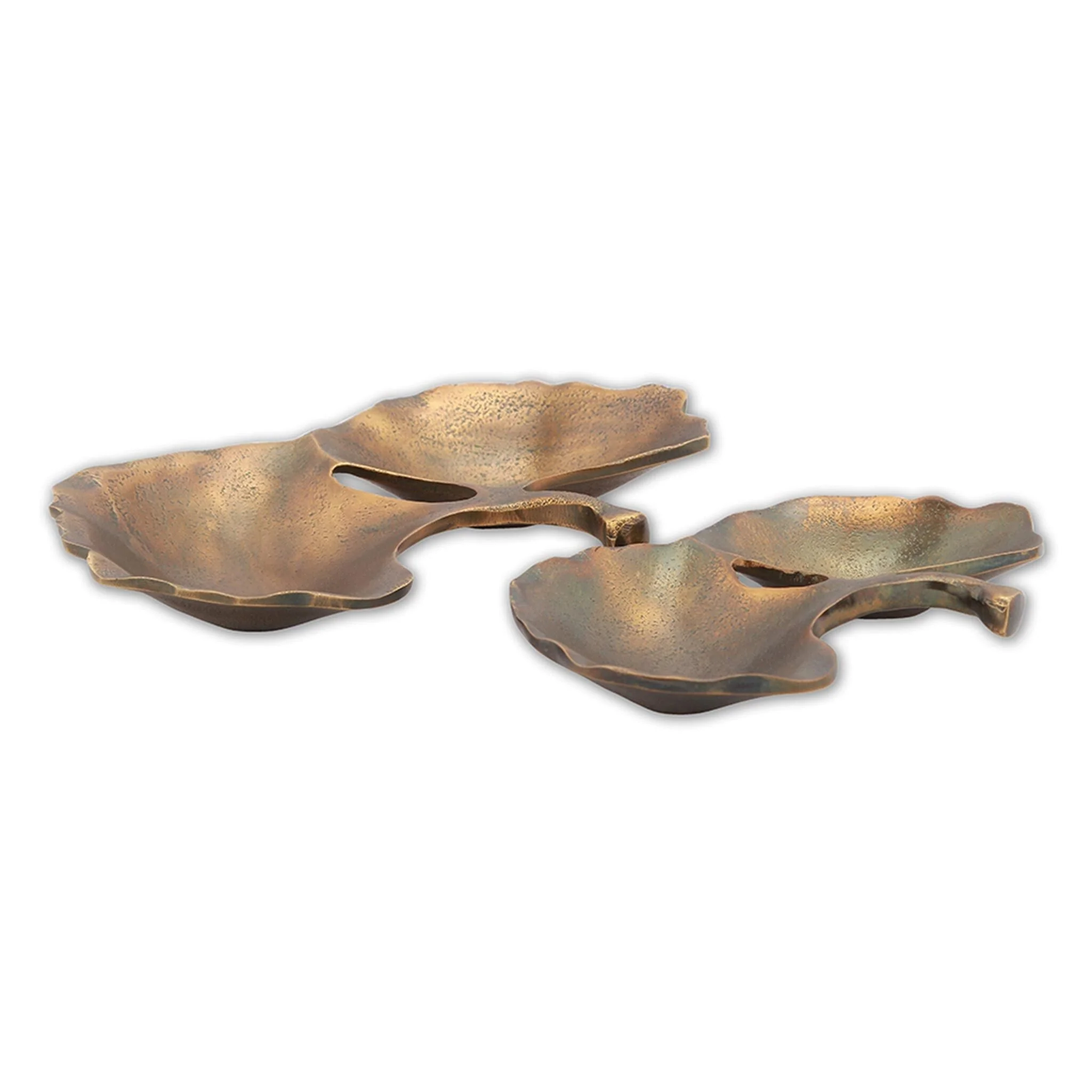 Gingko Leaf Trays S/2 - Image 3