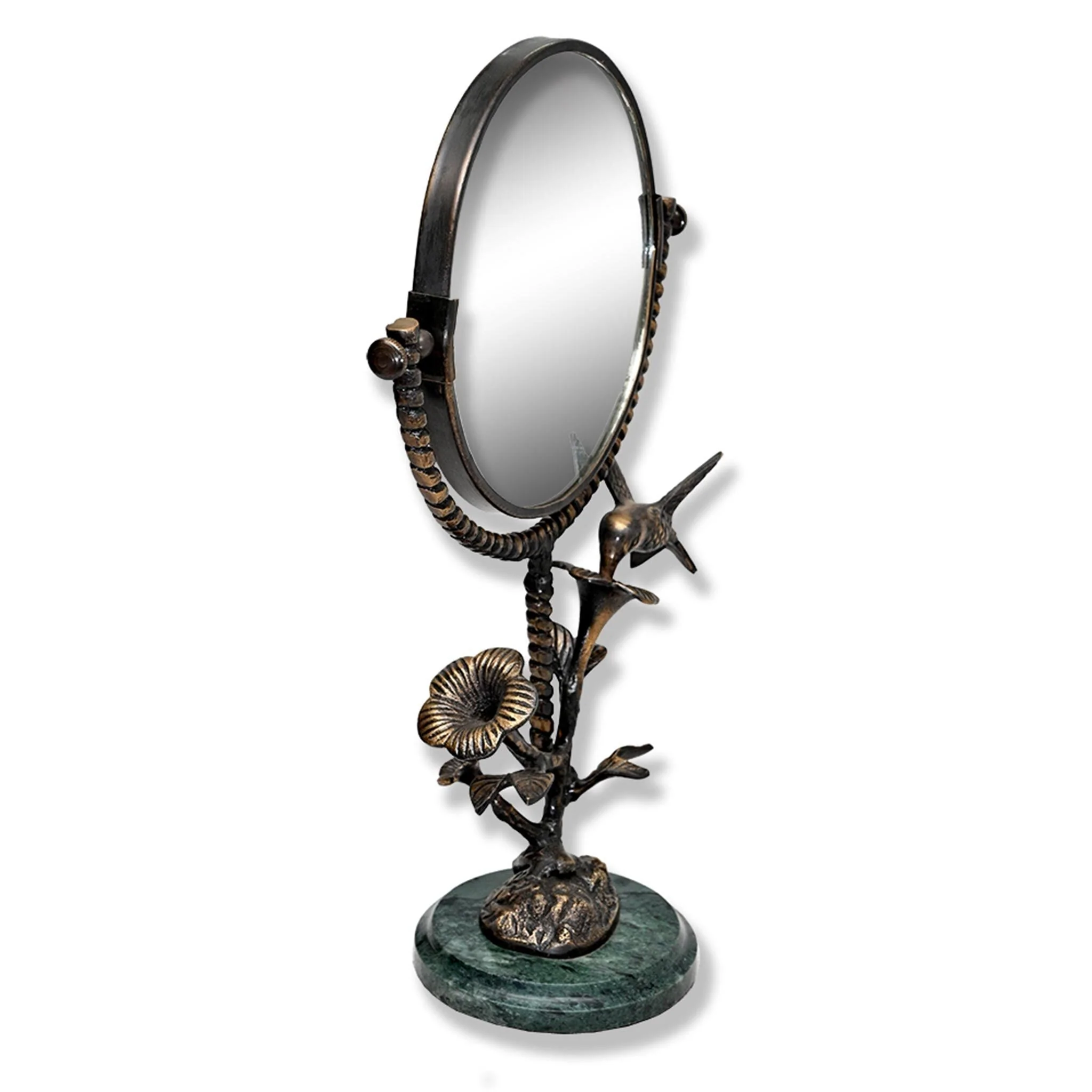 Hummingbird & Flower Mirror - Image 3