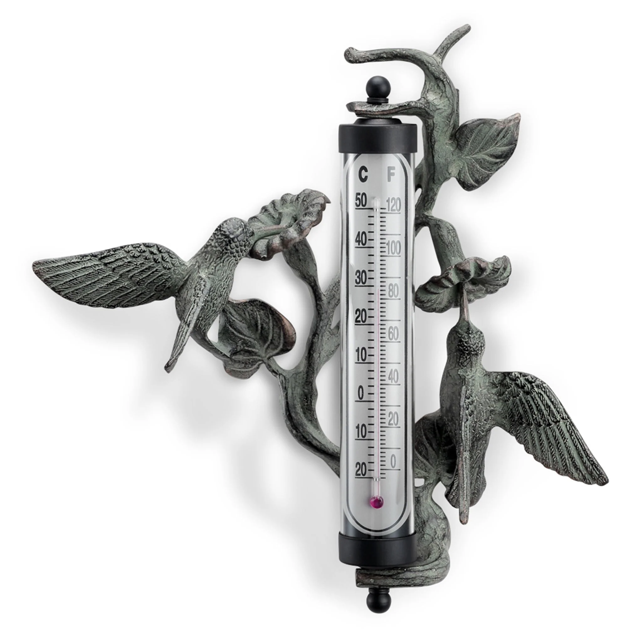 Hummingbird Wall Mounted Thermometer - Image 2