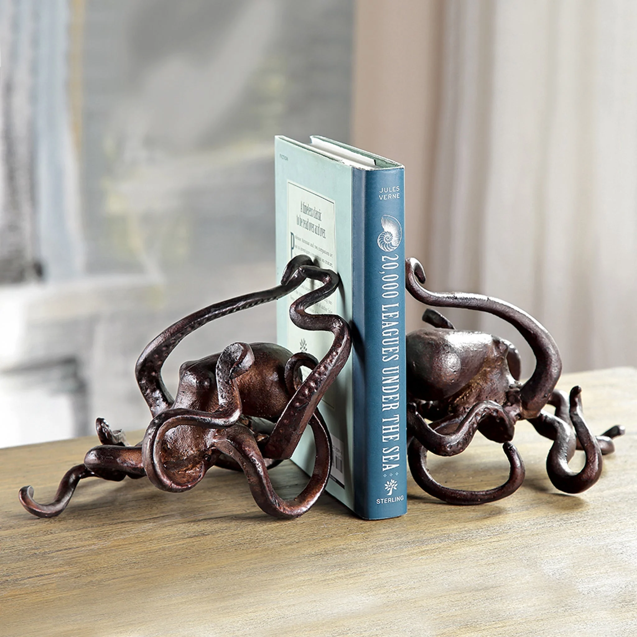 Octopus Bookends Pair - Image 2
