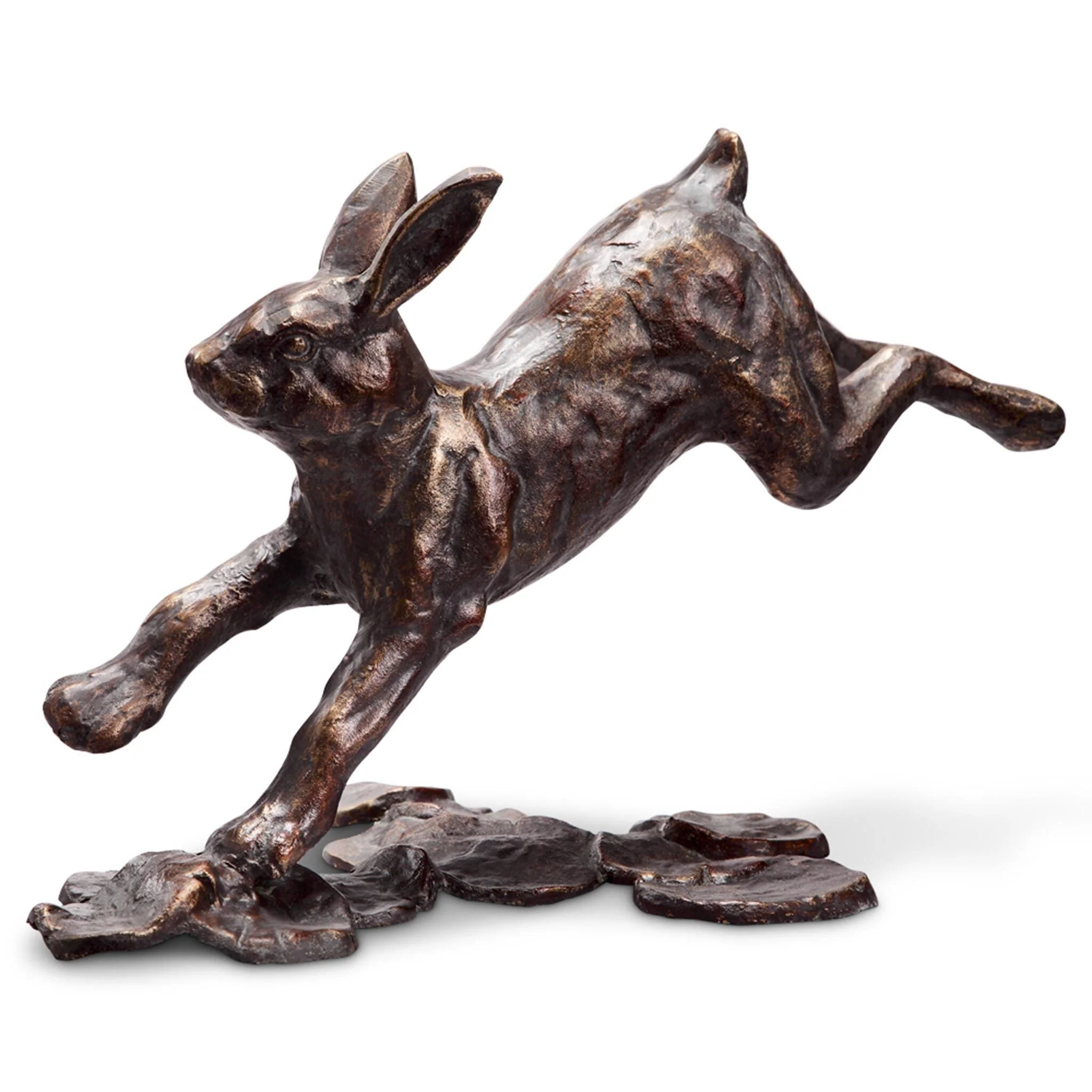 Running Rabbit Garden Sculptur - Image 2