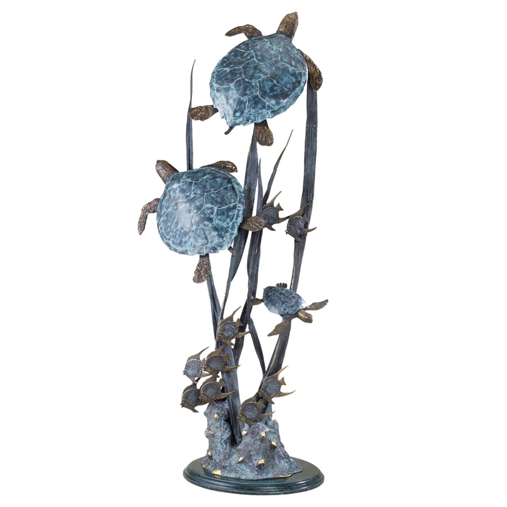 Sea Turtle Trio Seascape