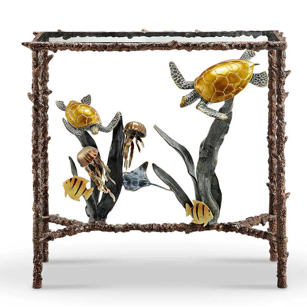 Turtle & Sealife Console Table