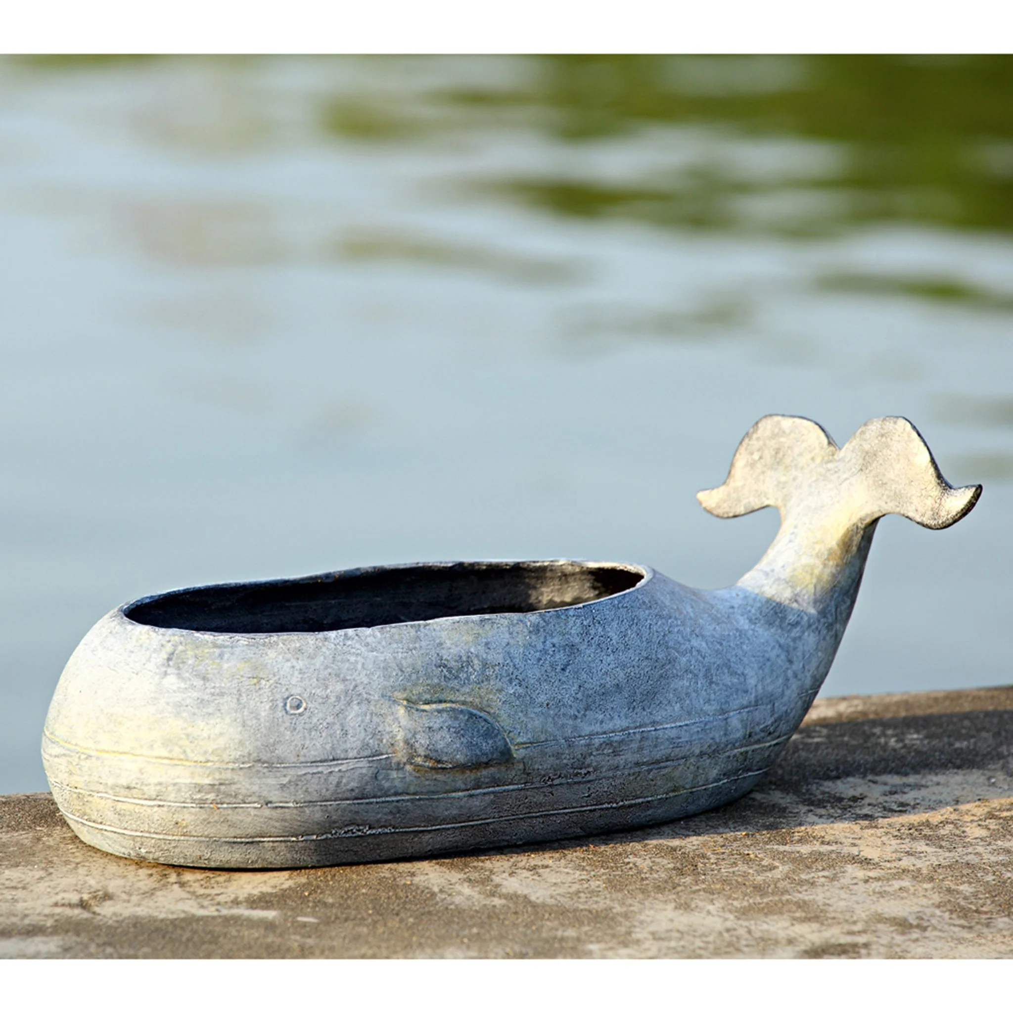 Whale Planter