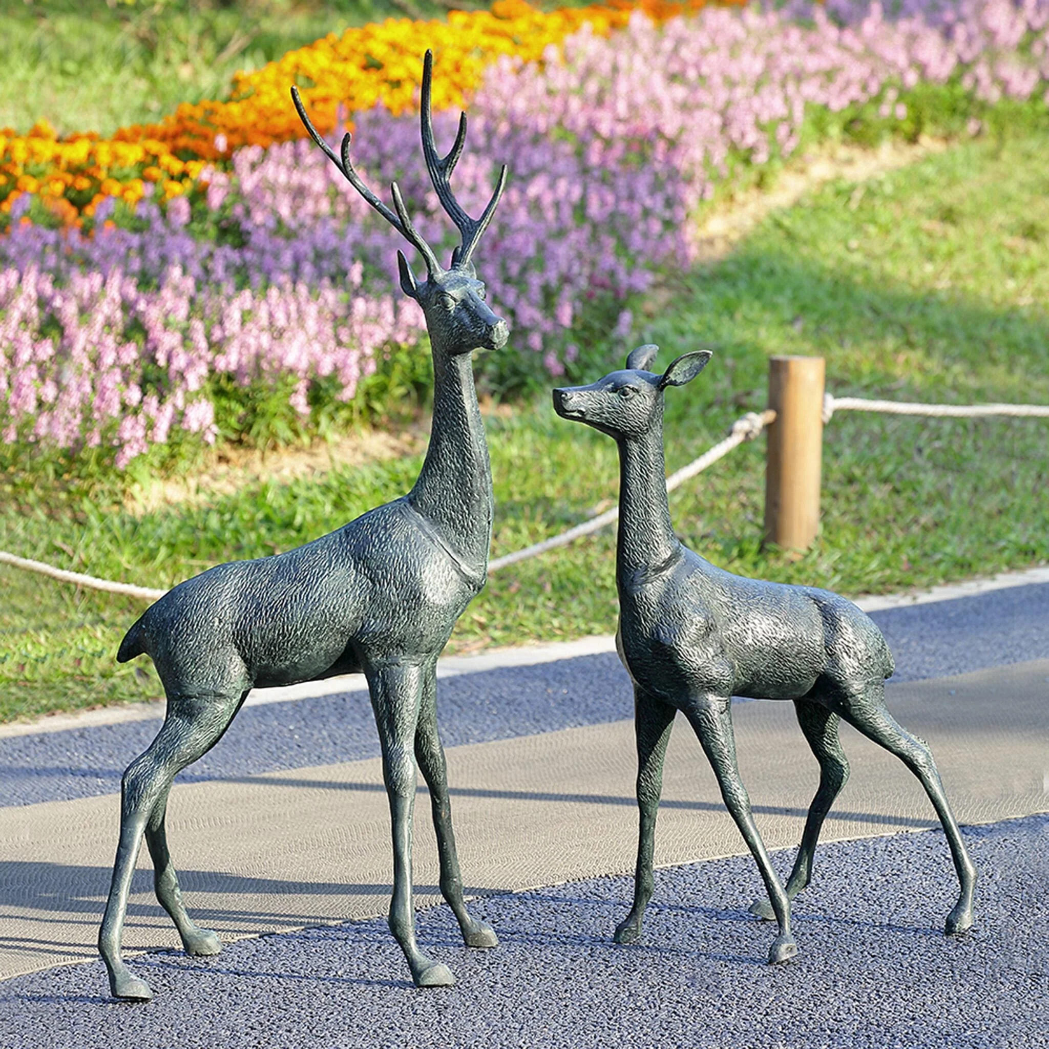 Woodland Watchers Garden Sculpture