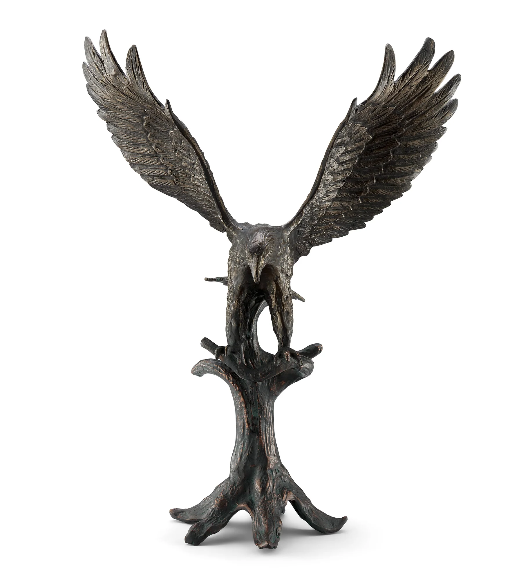 Perching Eagle Garden Sculpture - Image 2