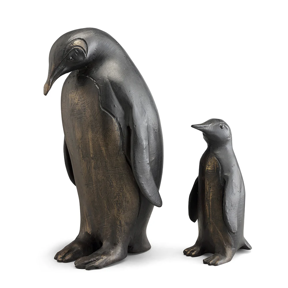 Poppa Penguin and Child Sculpture - Image 2