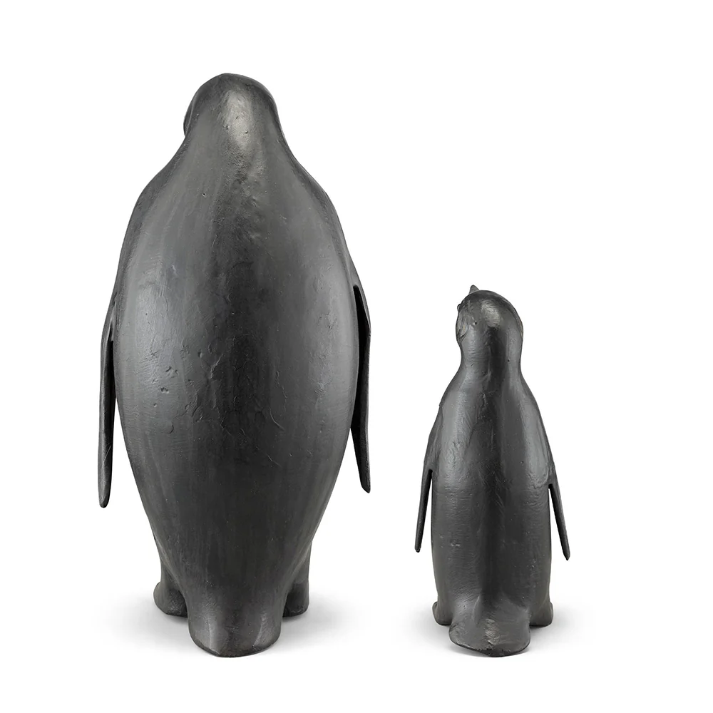 Poppa Penguin and Child Sculpture - Image 3