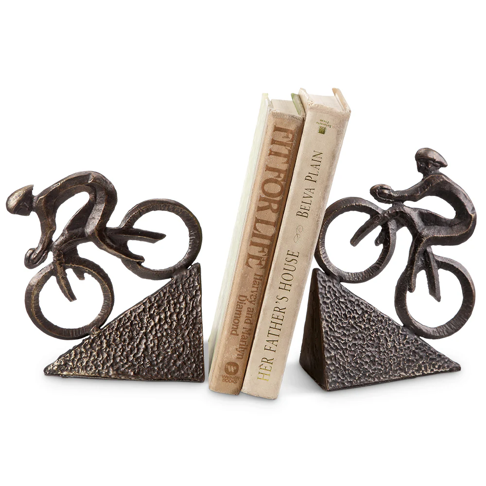 Racing Bicyclist Bookends - Image 2