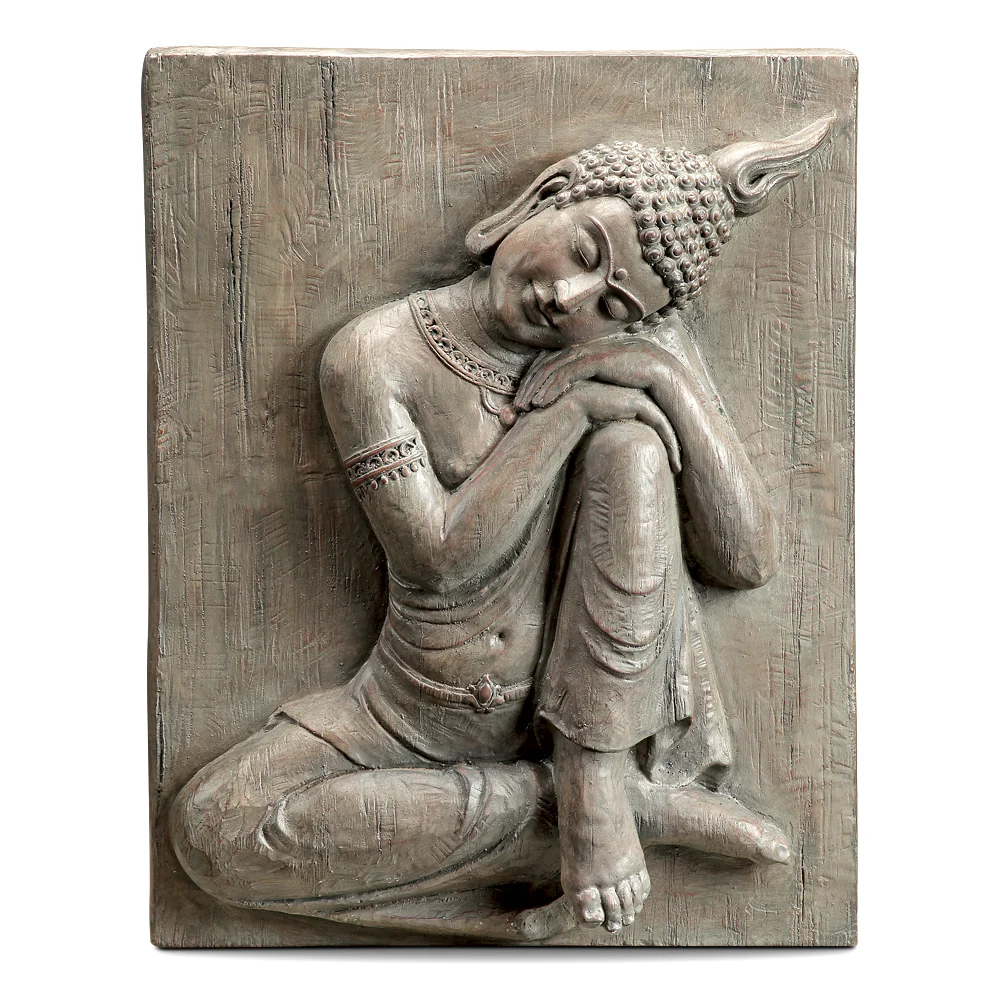 Seated Buddha Wall Hanging - Image 2