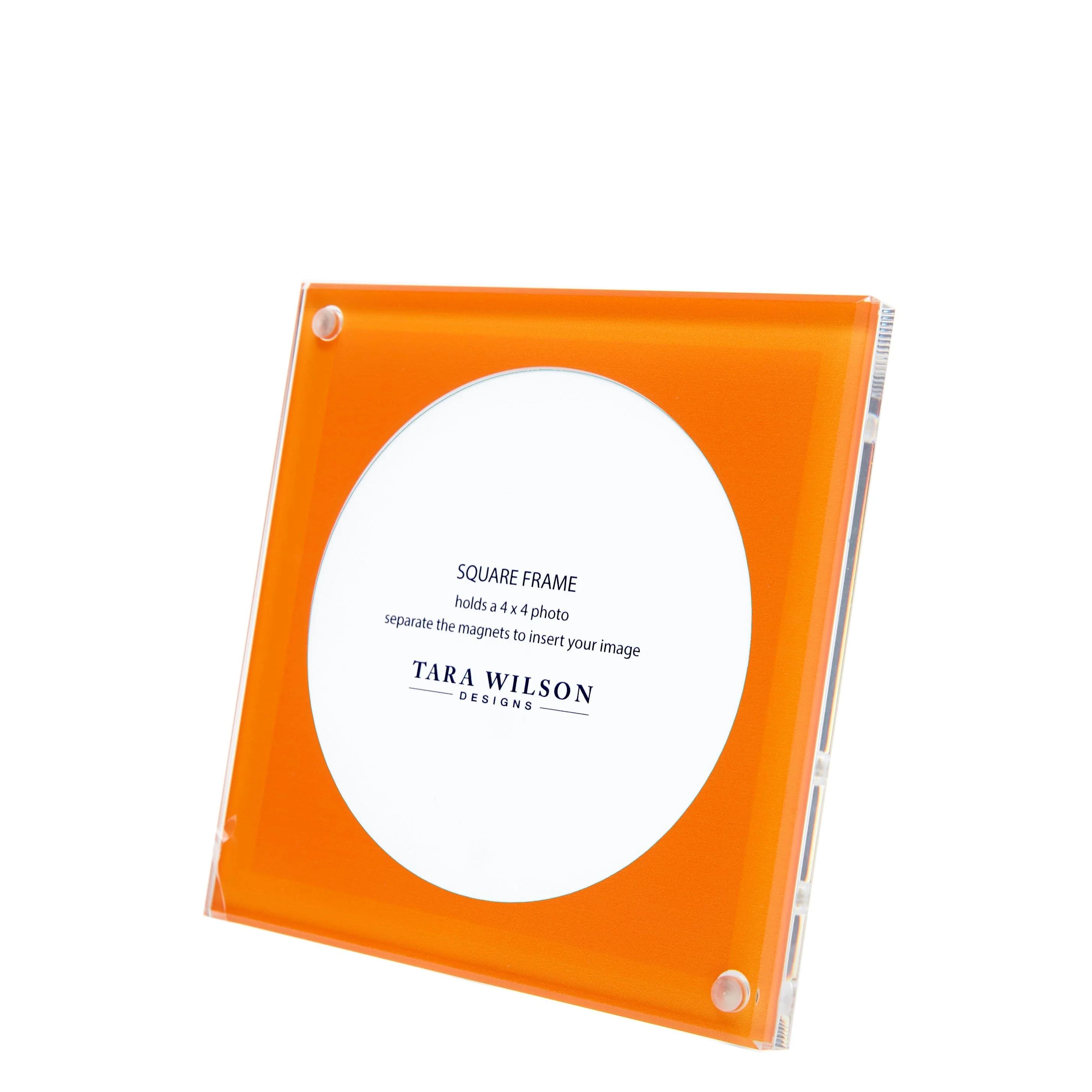 Square Frame - 5 X 5 - Orange