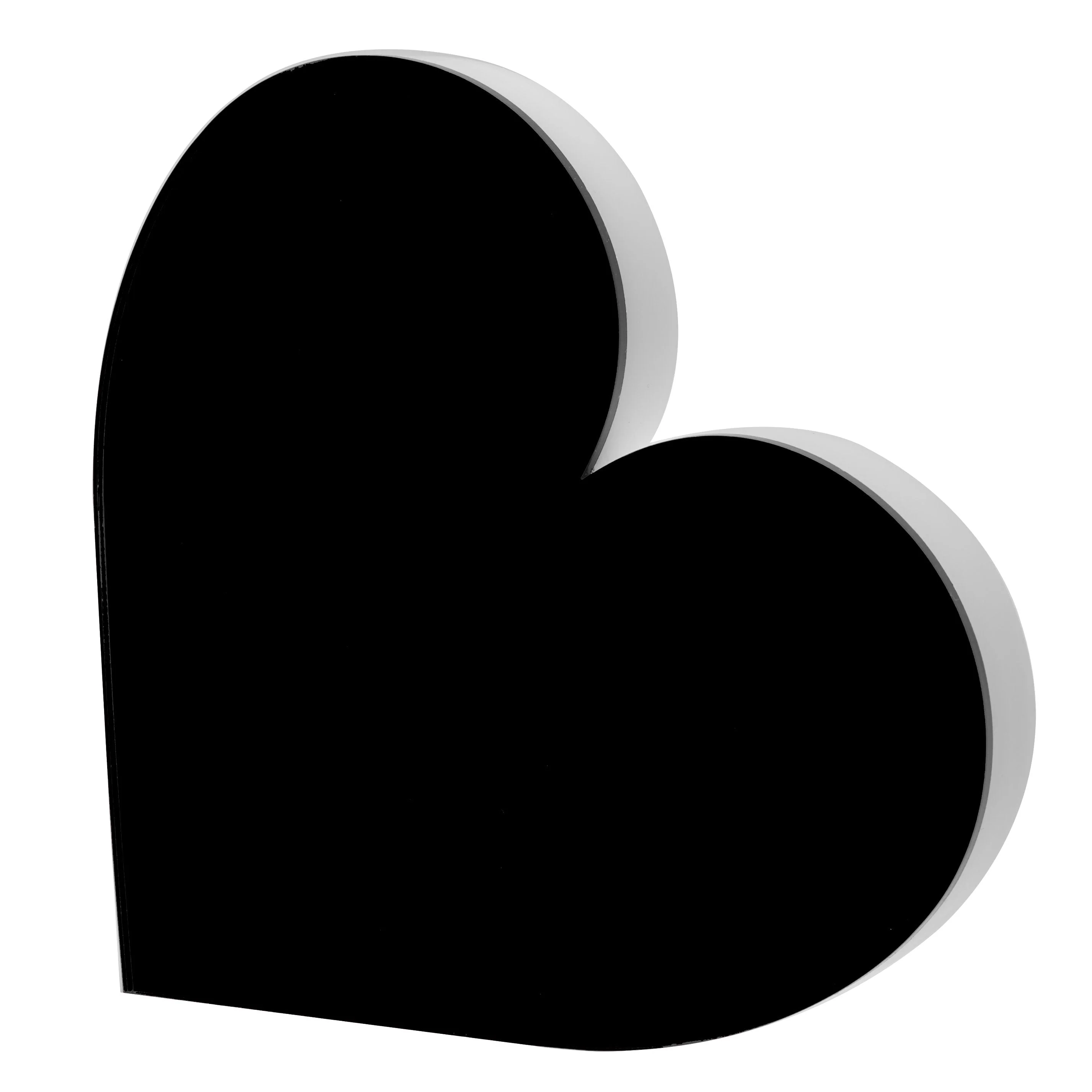 Stand Alone - Heart (Mirrored Black)