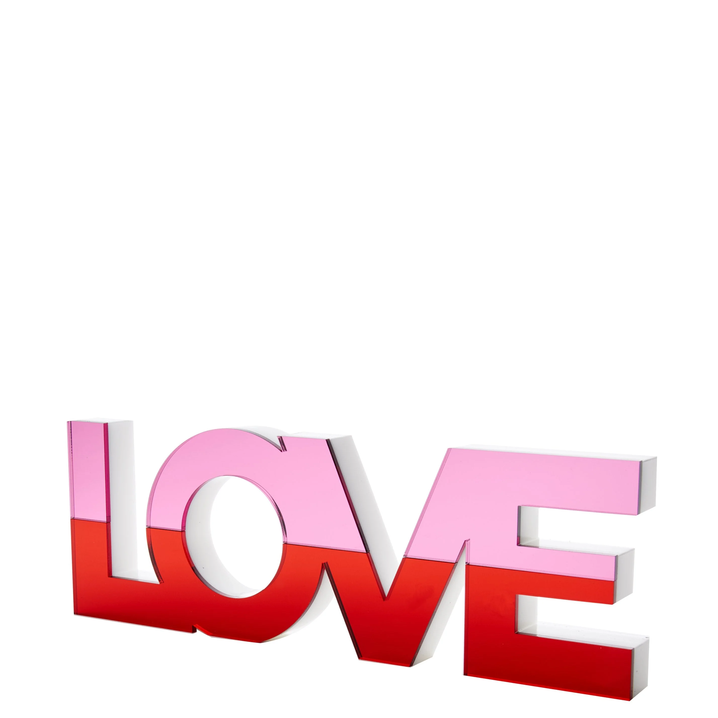 Stand Alone - Love (Mirrored Red & Pink)
