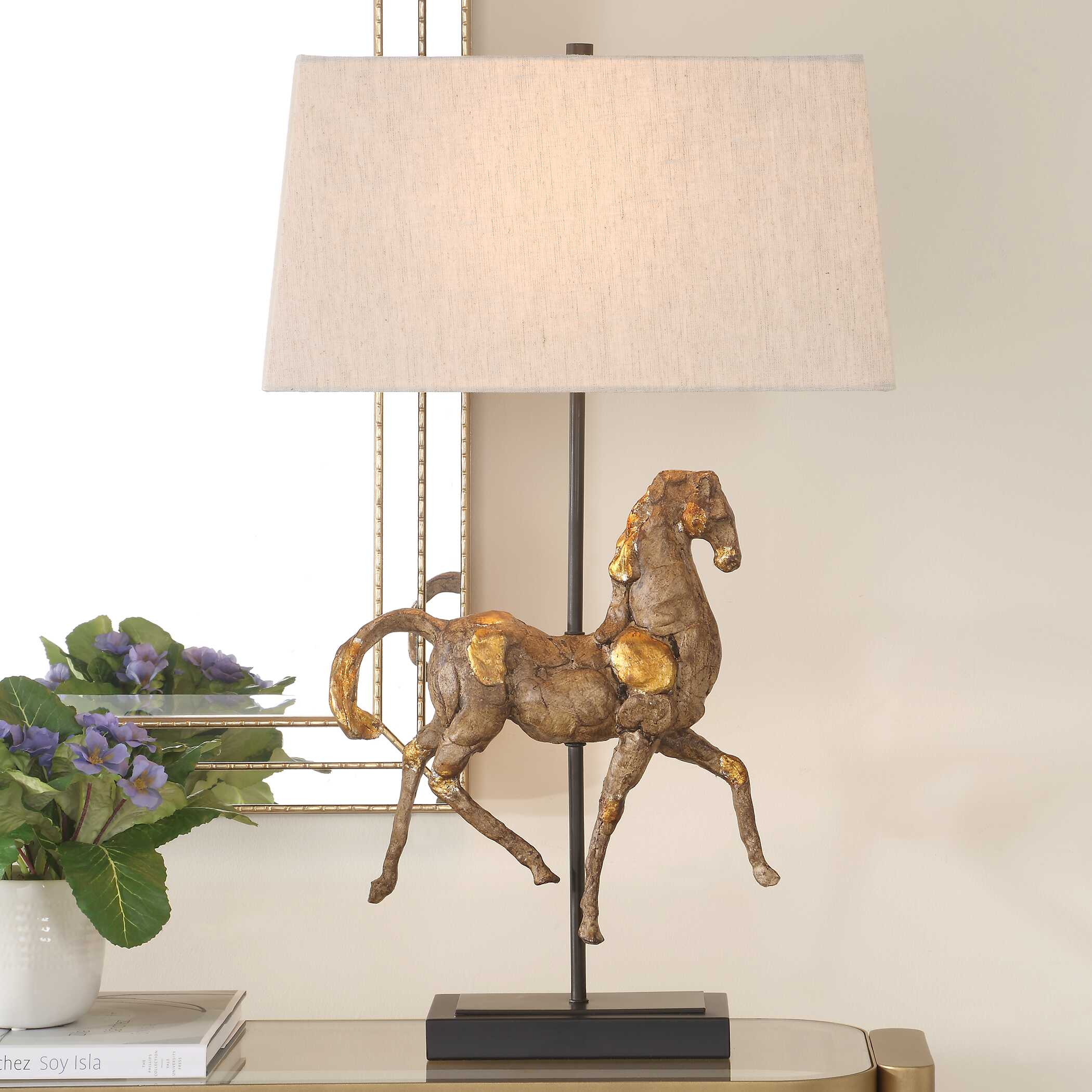 Striking Horse Table Lamp - Image 2