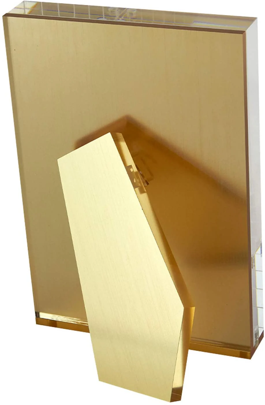 Tizo Lucite Frame - Gold Back 4x6 - Image 2