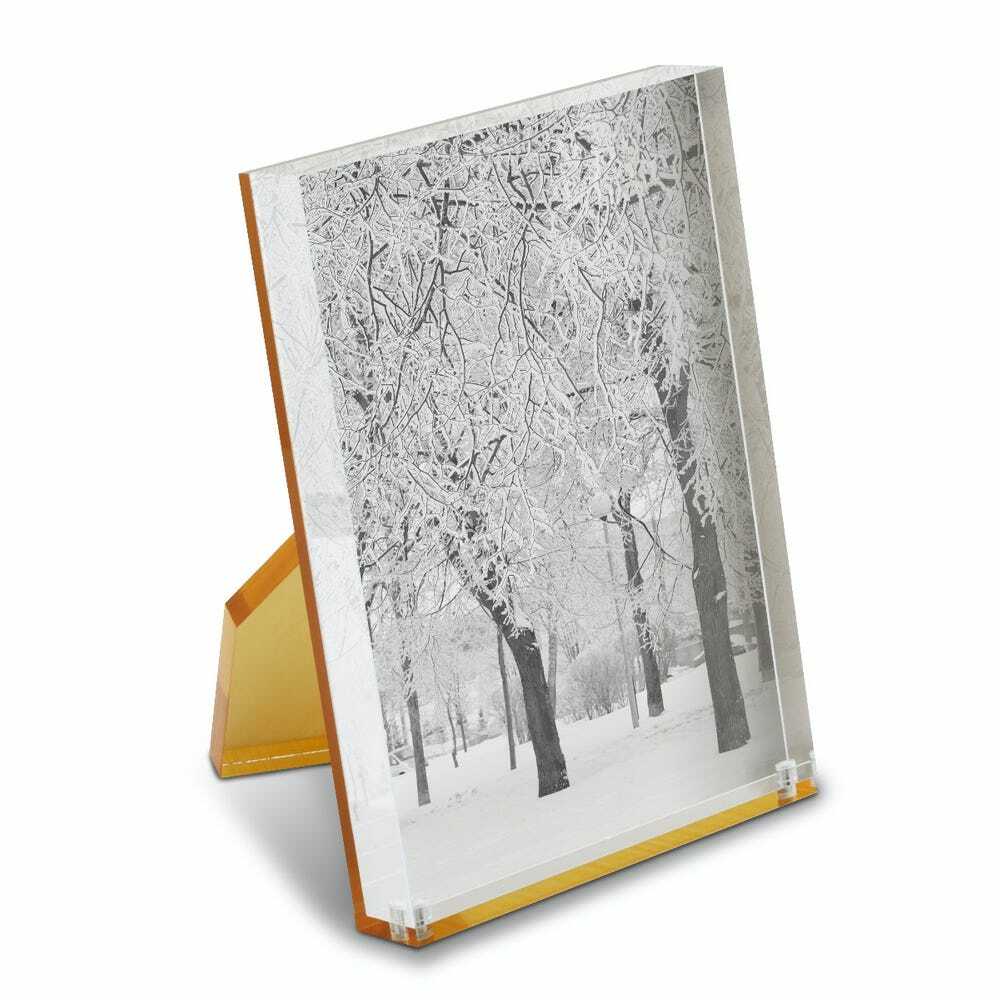 Tizo Lucite Frame - Gold Back 5x7 *** - Image 3