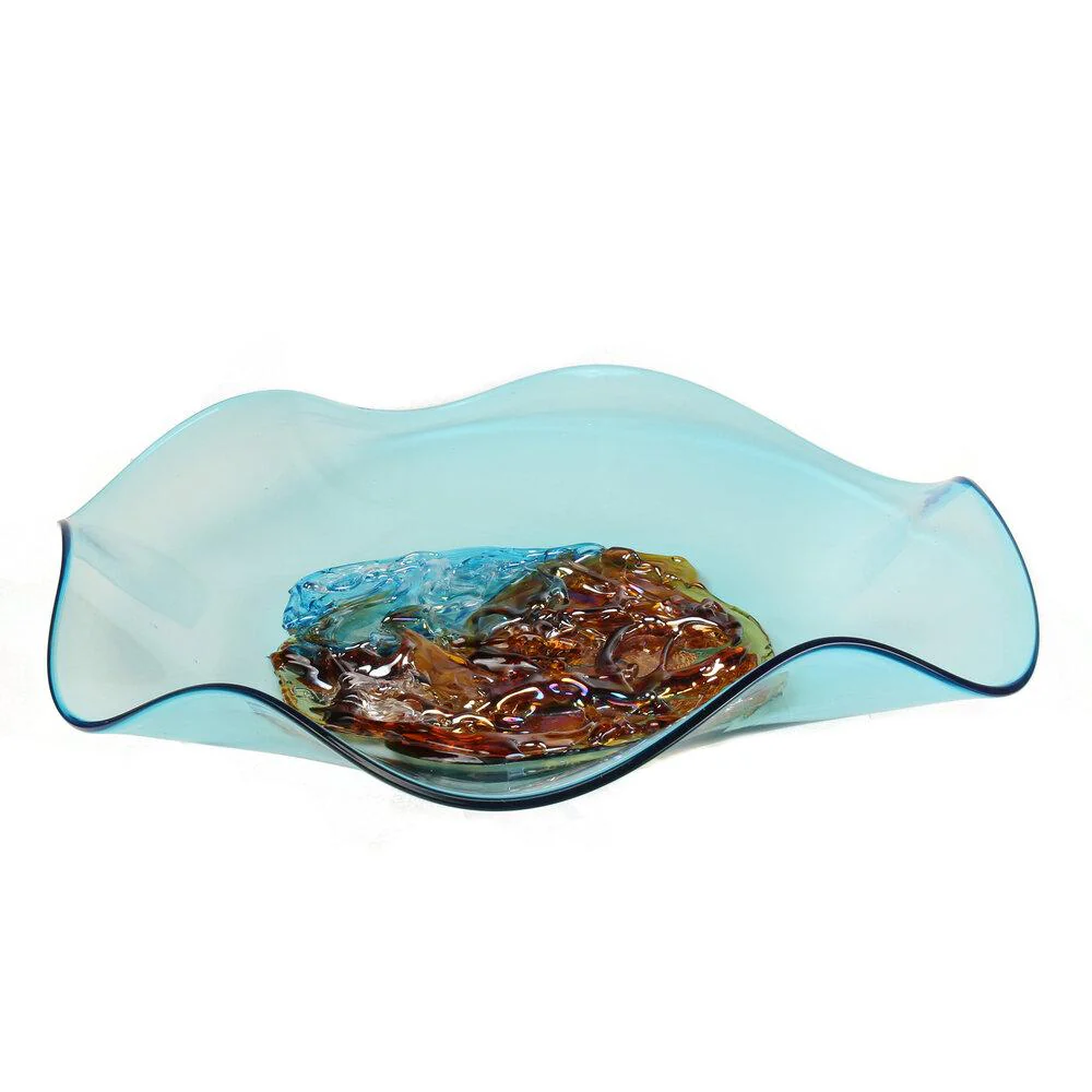 Tabletop Platter by Viz Glass 7603TB
