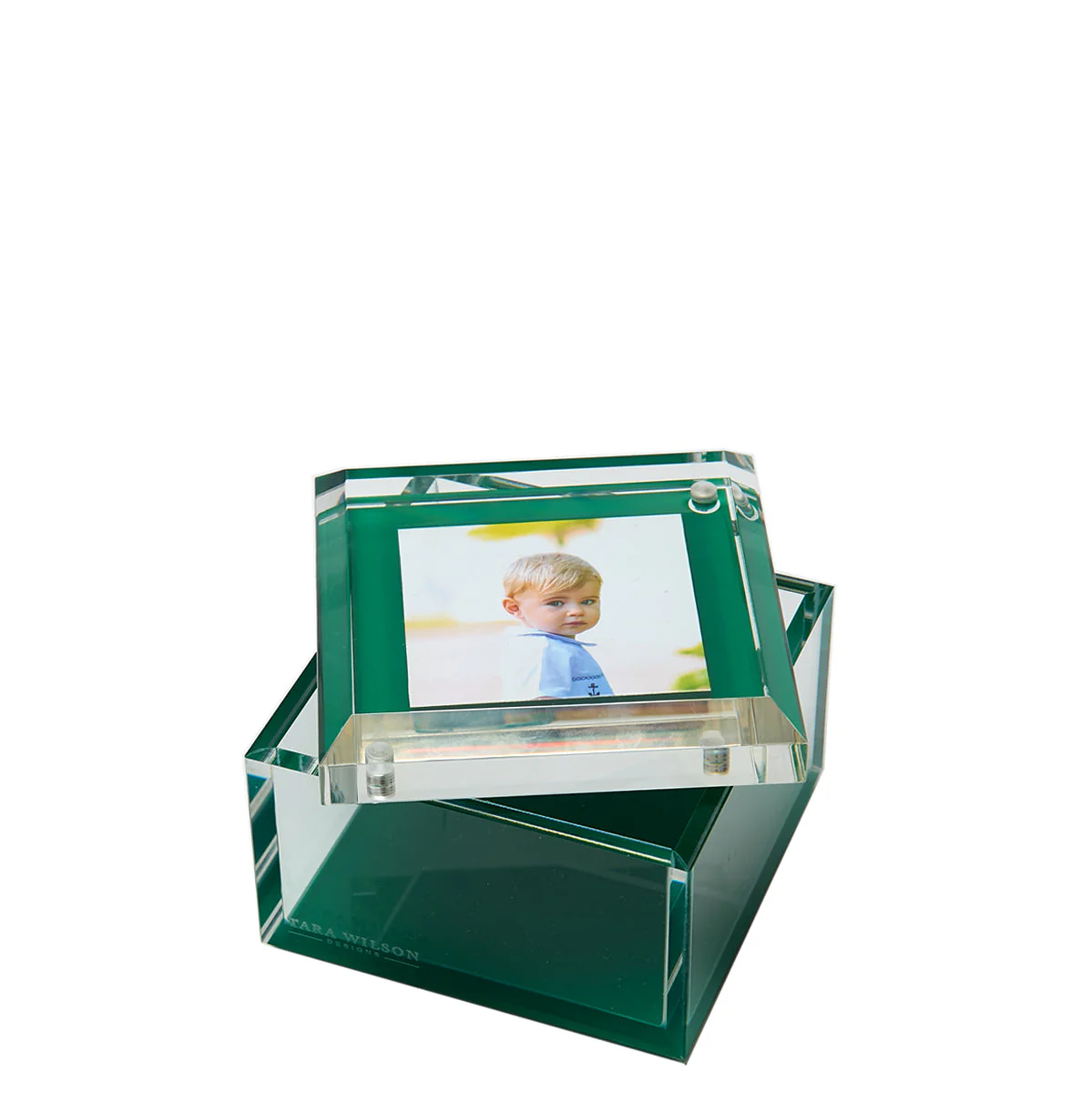 Photo Box - 4" X 4" - Green - Image 2