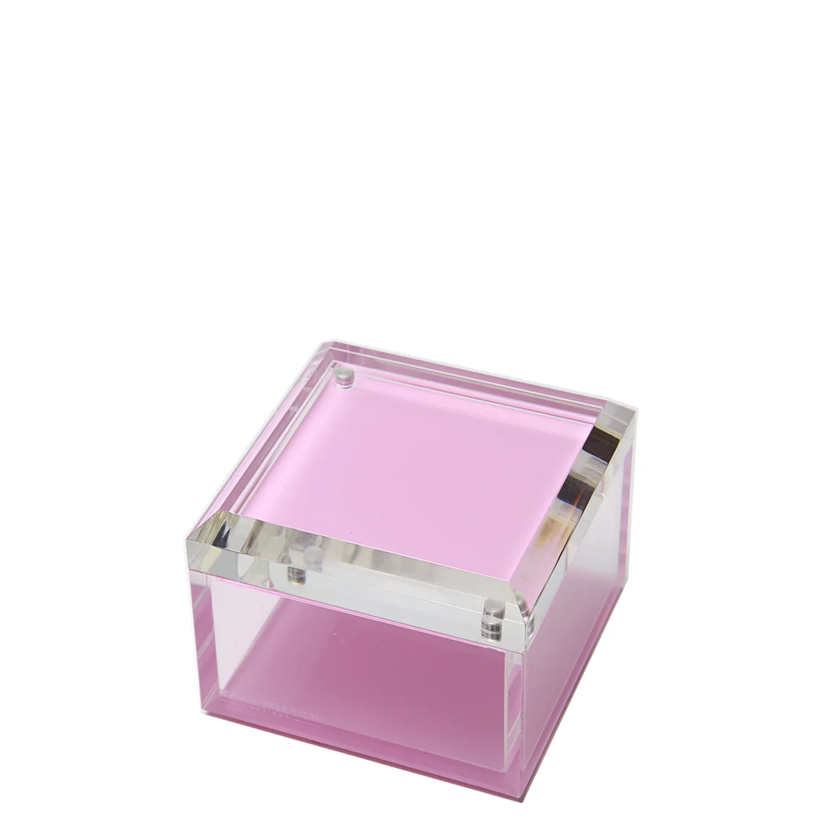 Photo Box - 4' X 4" Pastel Pink - Image 3